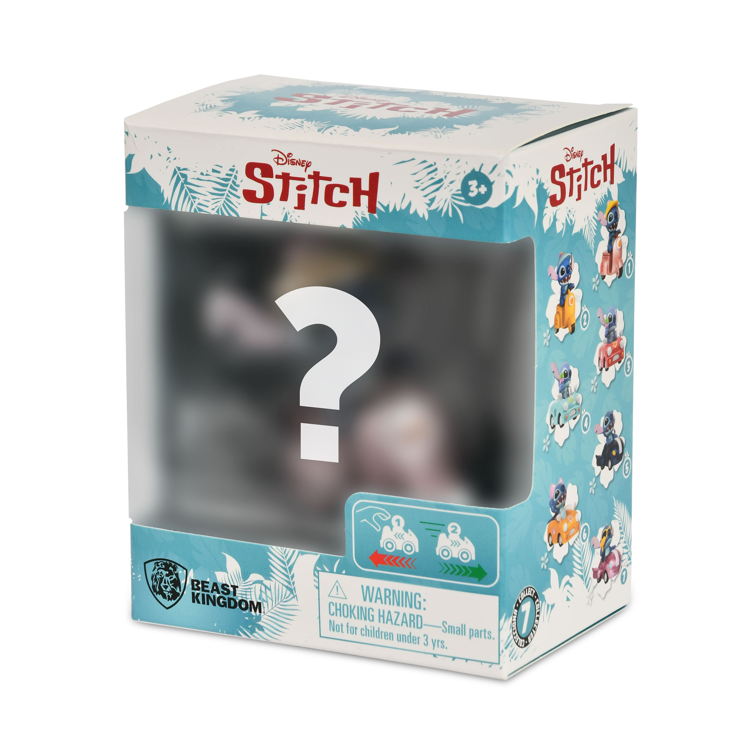 Stitch Mystery Zoom Hero Pull-Back Vehicle - Lilo & Stitch