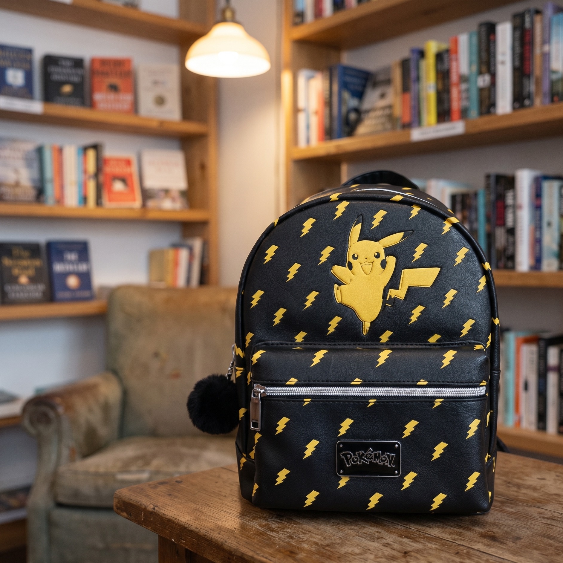 Pokemon - Pikachu Lightning Mini Rucksack schwarz