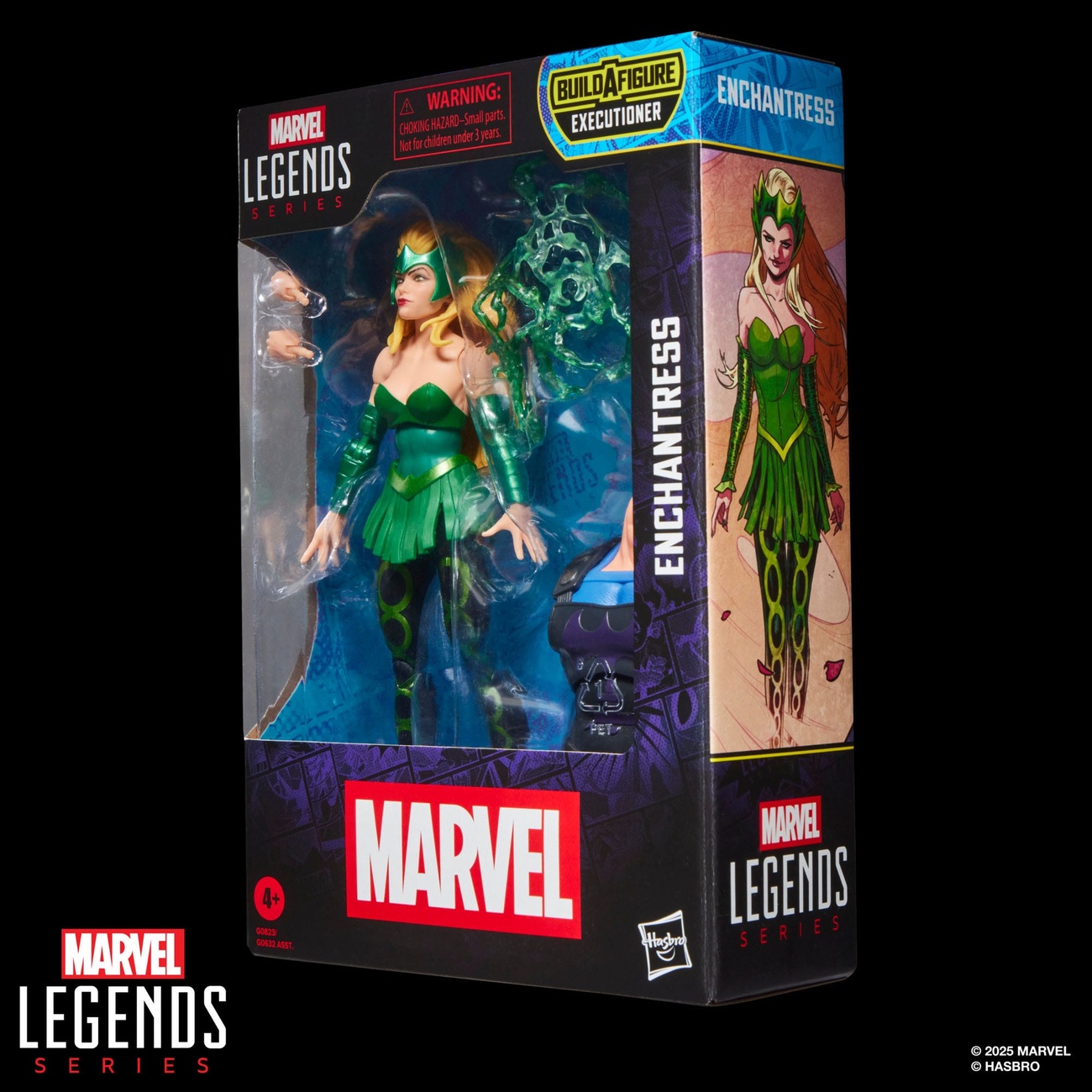 Marvel Legends actionfigur Enchantress (BAF: Executioner) 15 cm