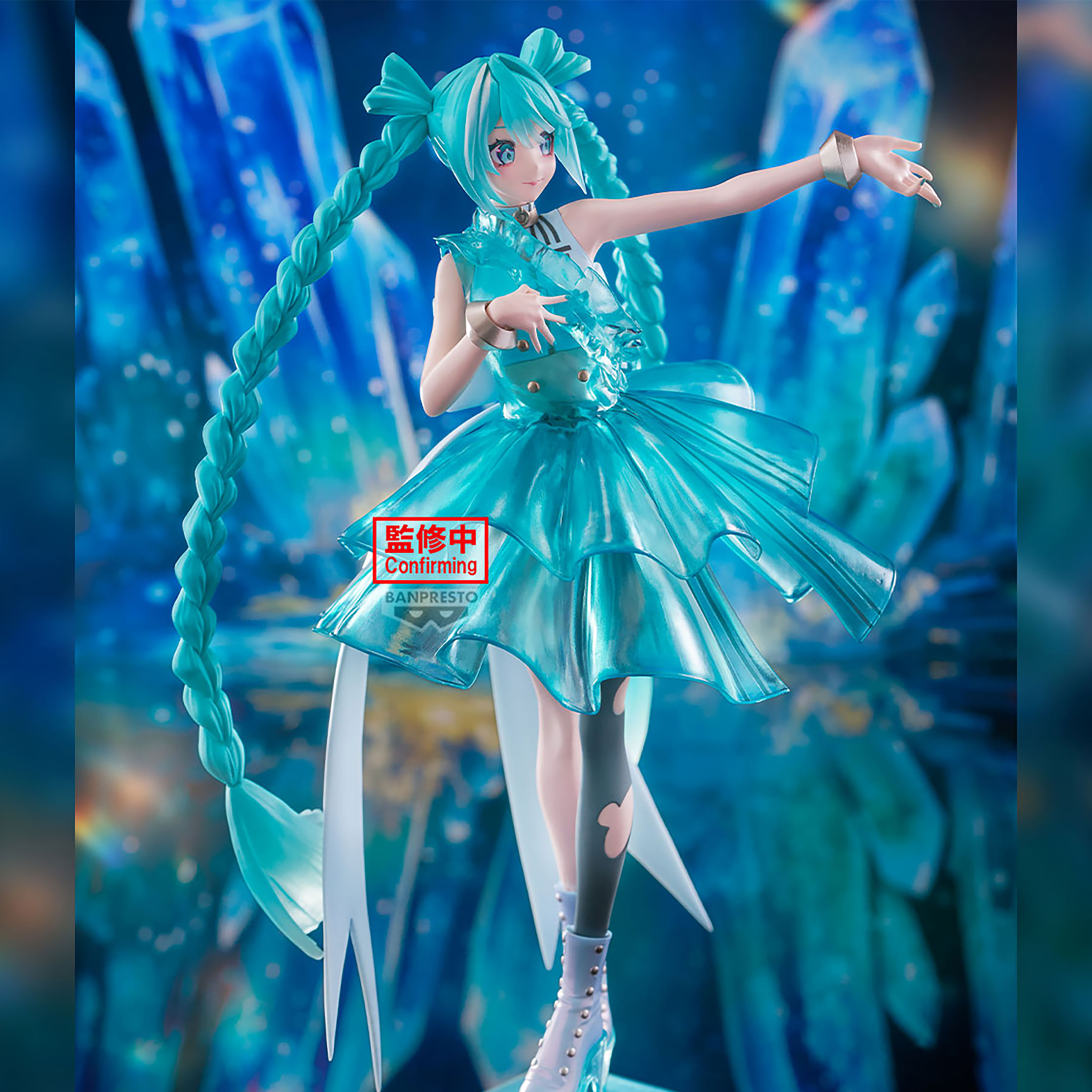 Hatsune Miku - Figura Emerald Rem Clearluxe