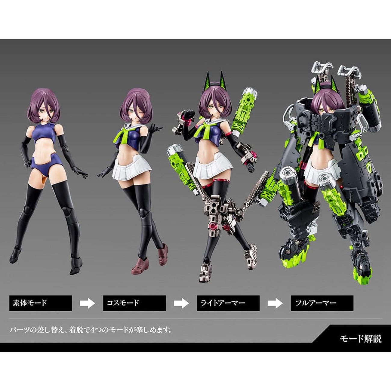 Megami Device - Buster Doll Tank Model Kit Figure