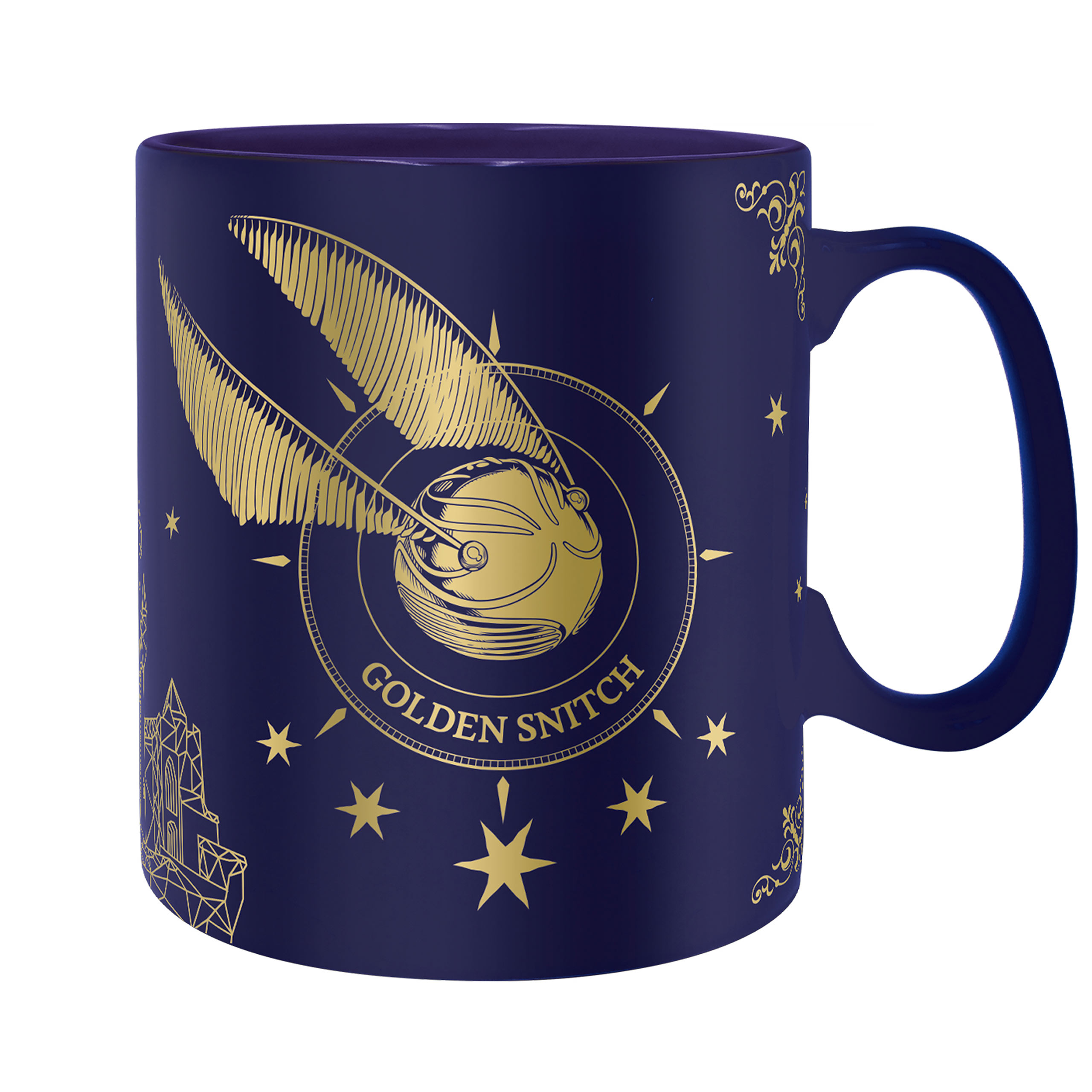 Harry Potter - Golden Snitch Mug blue