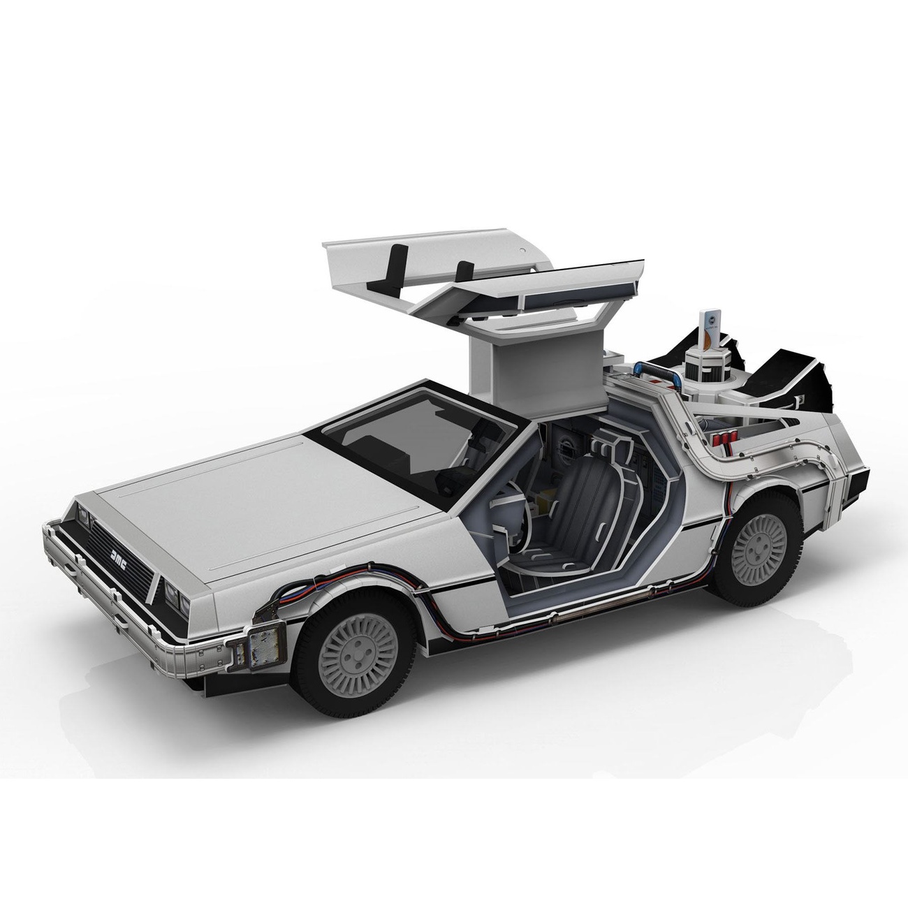 Retour vers le futur Puzzle 3D Time Machine