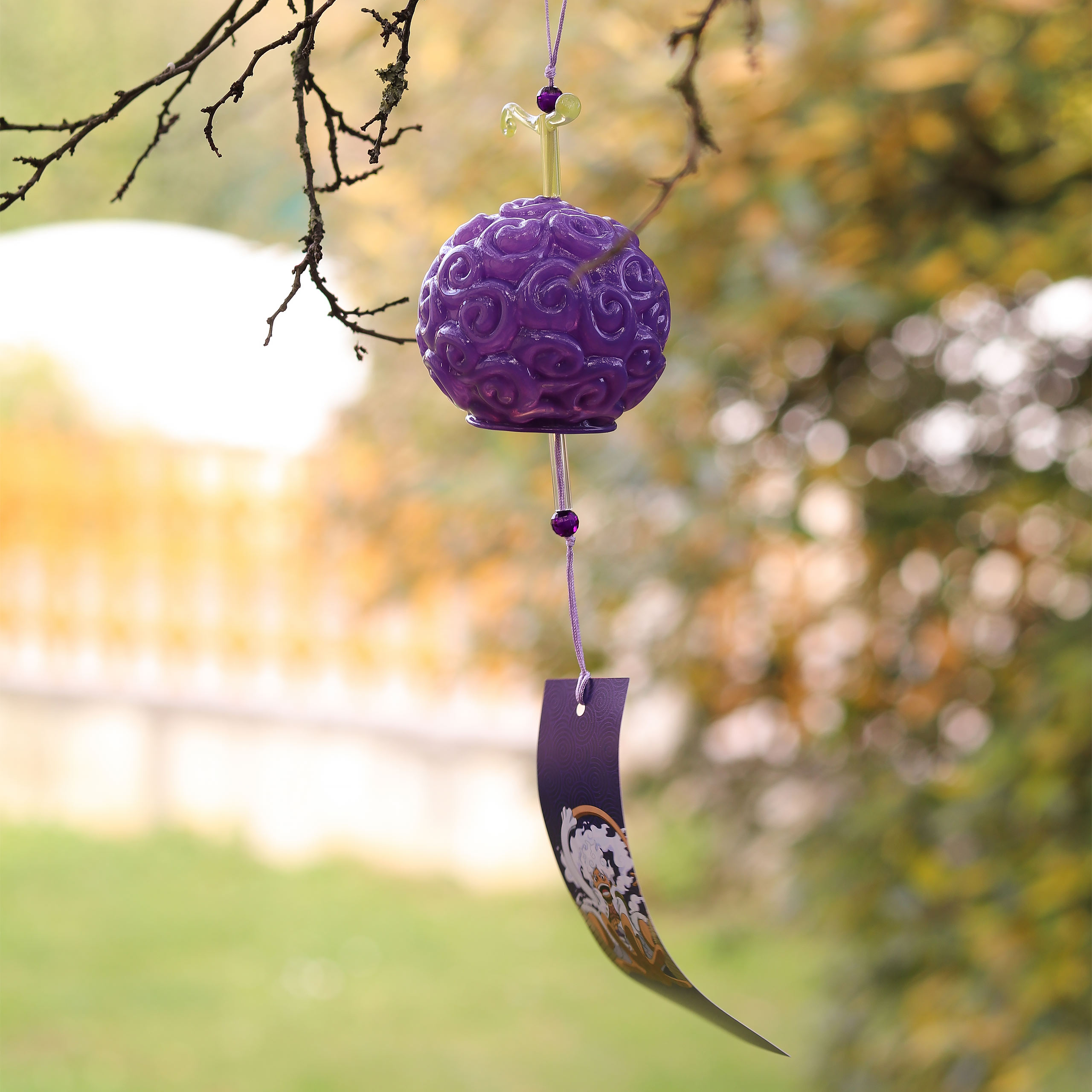 One Piece - japoński dzwonek wiatrowy z Owocem Diabła Gomu Gomu