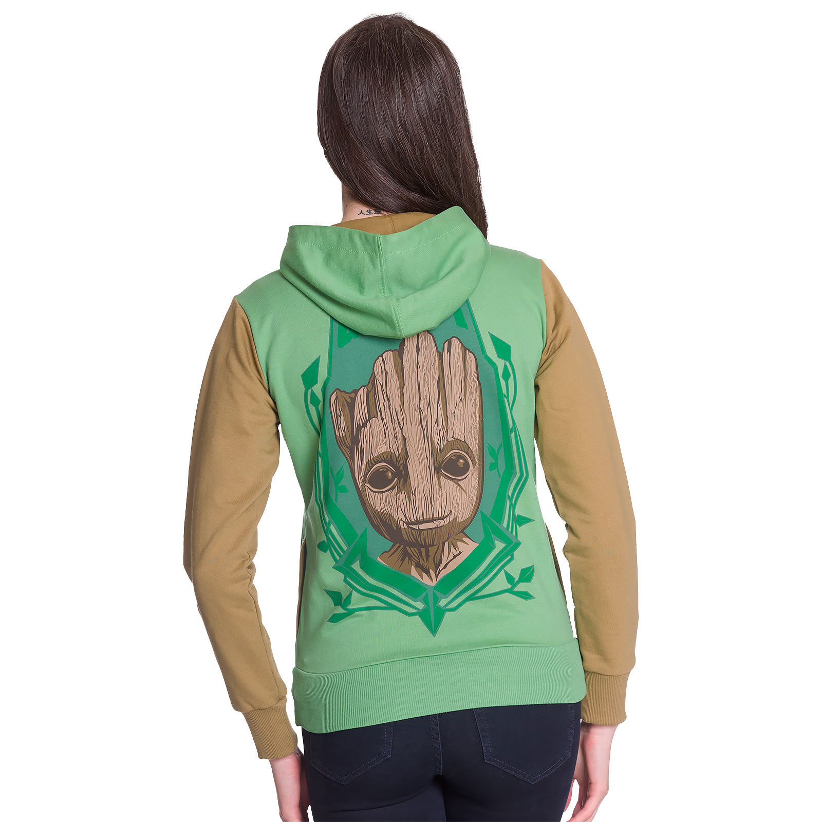 Guardians of the Galaxy - Groot Dames Hoodie Groen