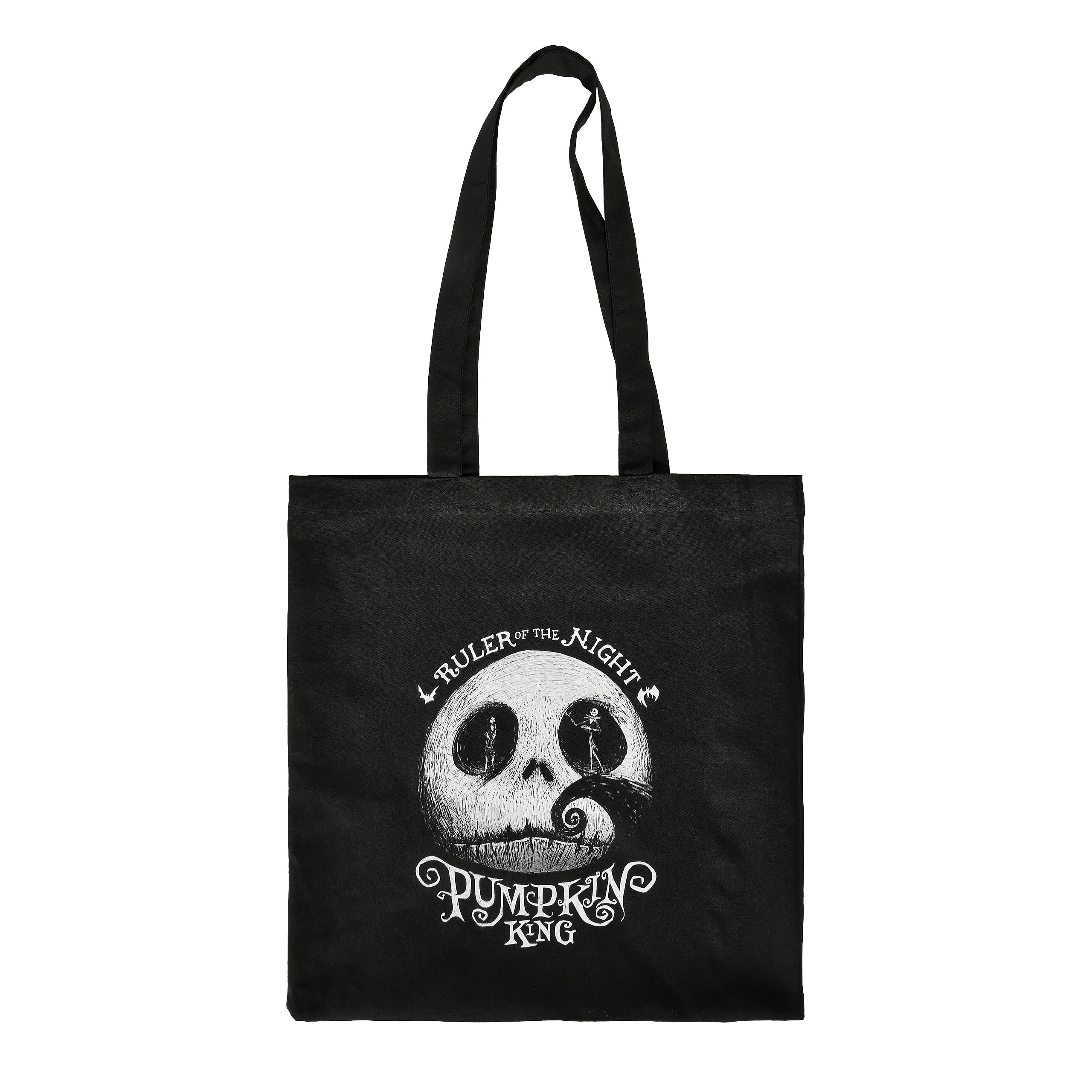 Nightmare Before Christmas - Sac en toile Roi des citrouilles noir