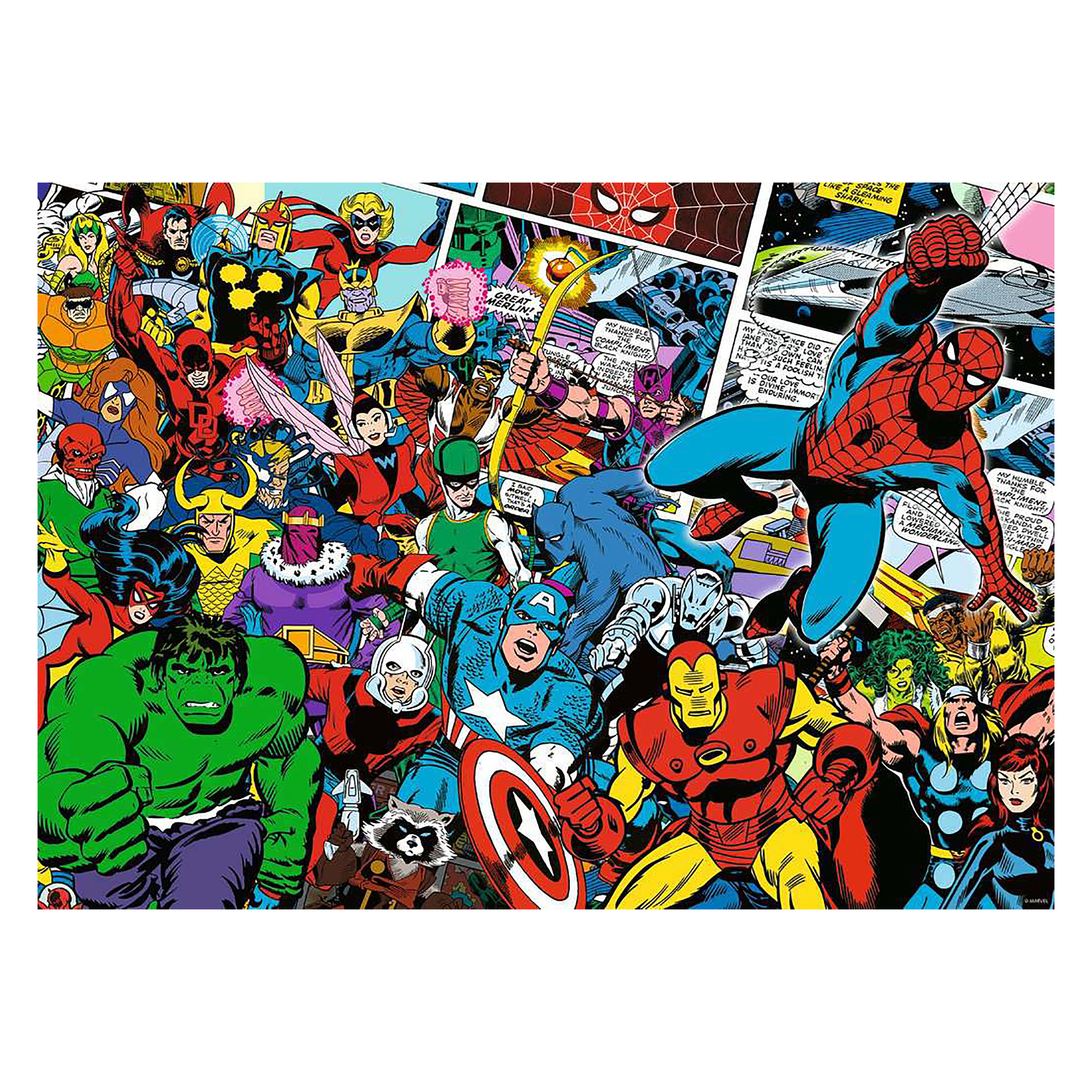 Marvel - Challenge Puzzle 1000 Pieces