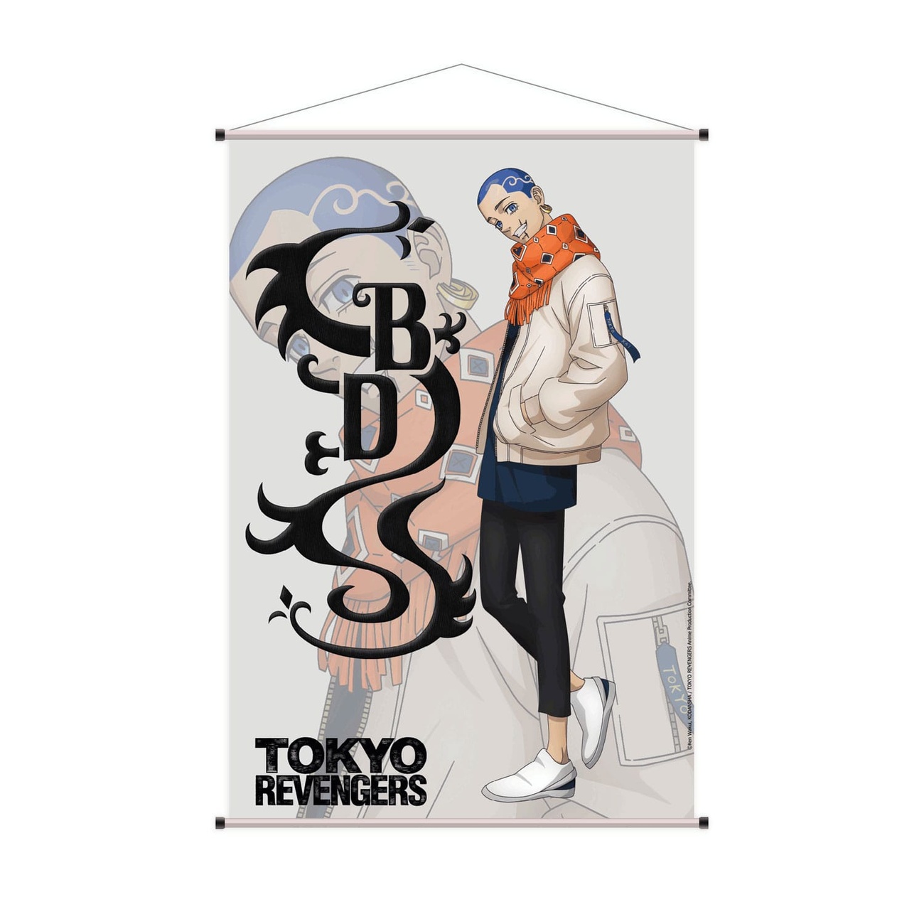 Tokyo Revengers Telo da parete Hakkai 60 x 90 cm