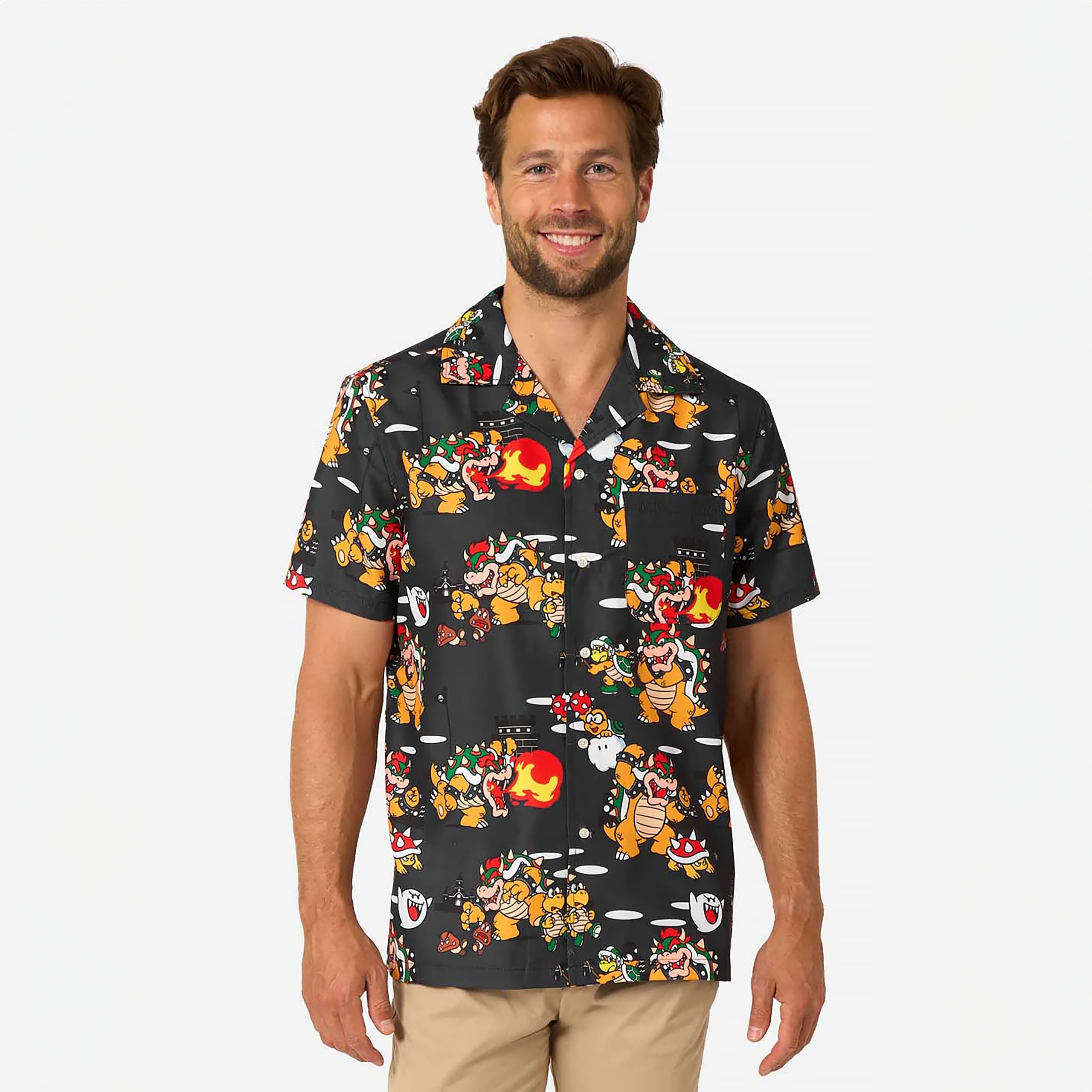 Super Mario - Bowser’s Mayhem camisa de manga corta
