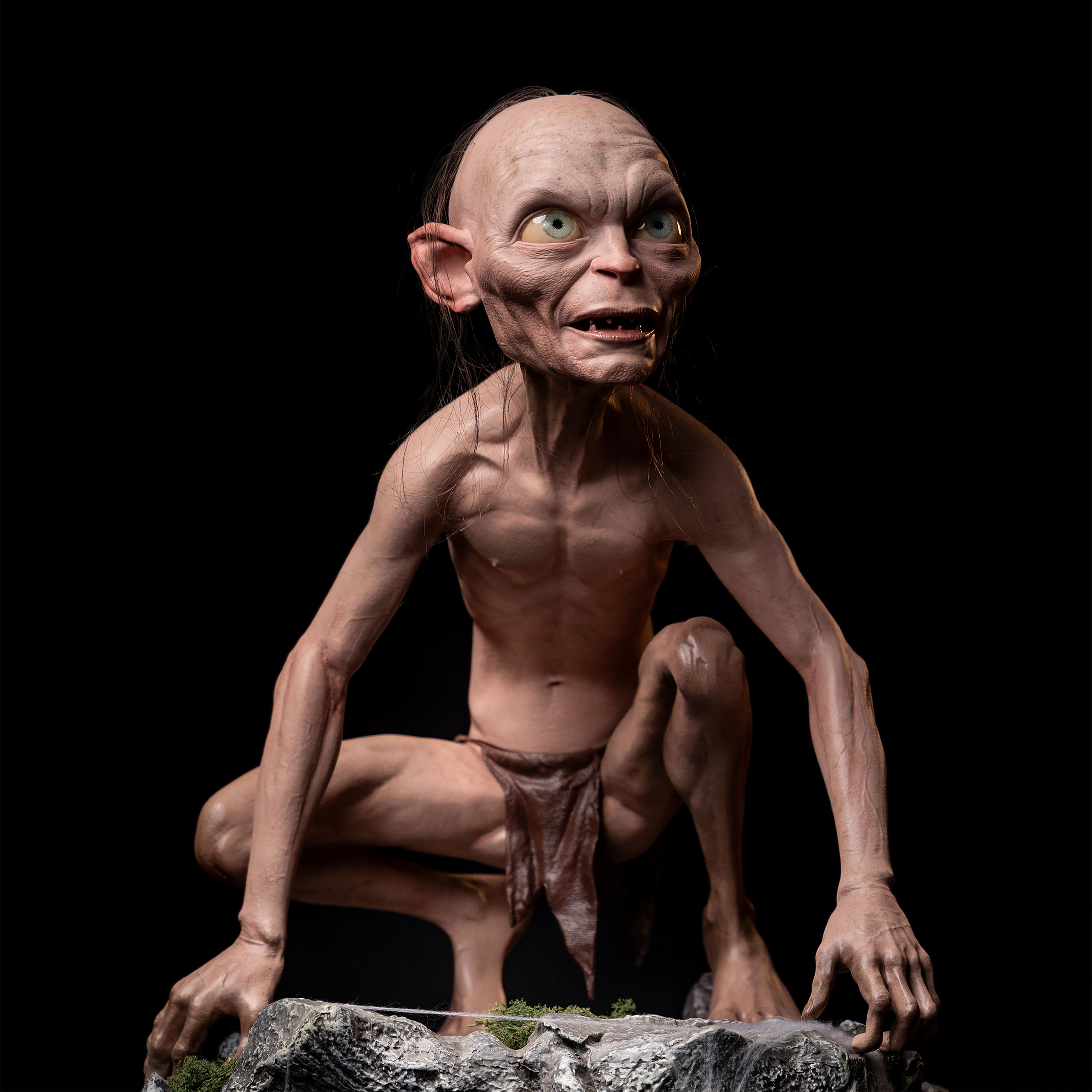 Statua a grandezza naturale di Gollum 1:1 - Il Signore degli Anelli