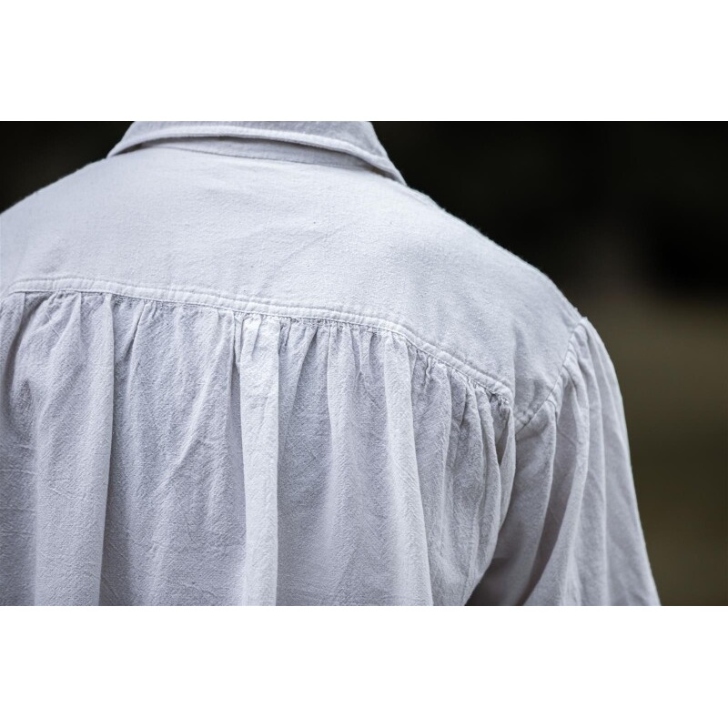 Koszula średniowieczna James biała