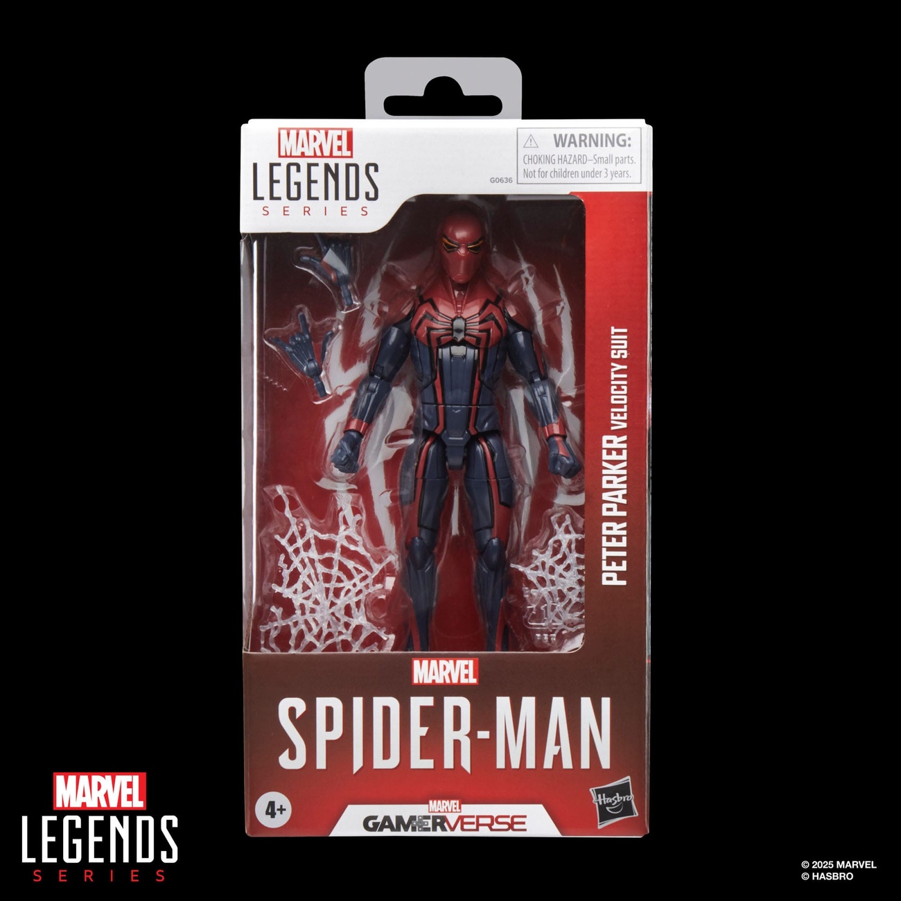 Spider-Man Marvel Legends Gamerverse Actionfigur Peter Parker Velocity Suit 15 cm