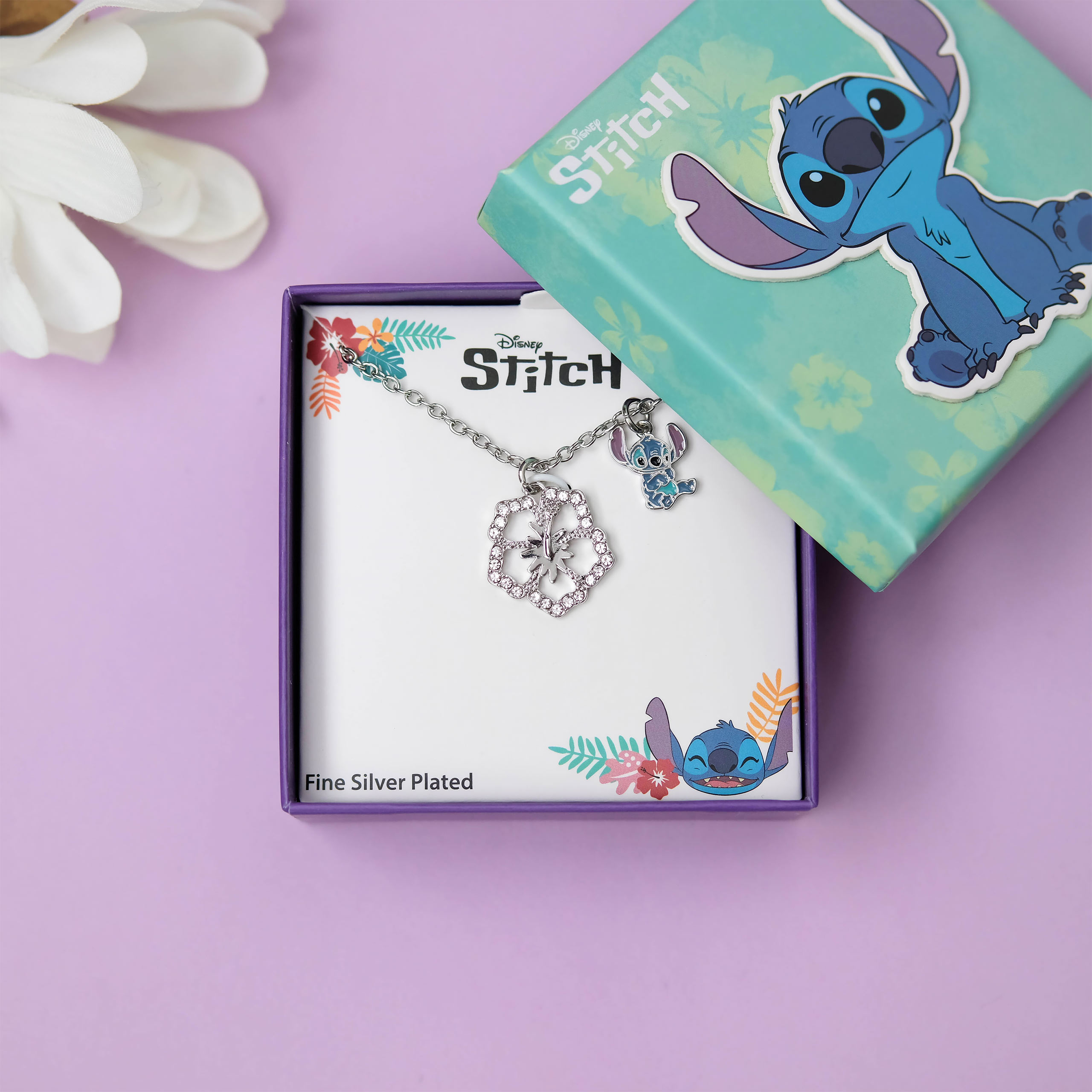 Lilo & Stitch - Collana con Fiore