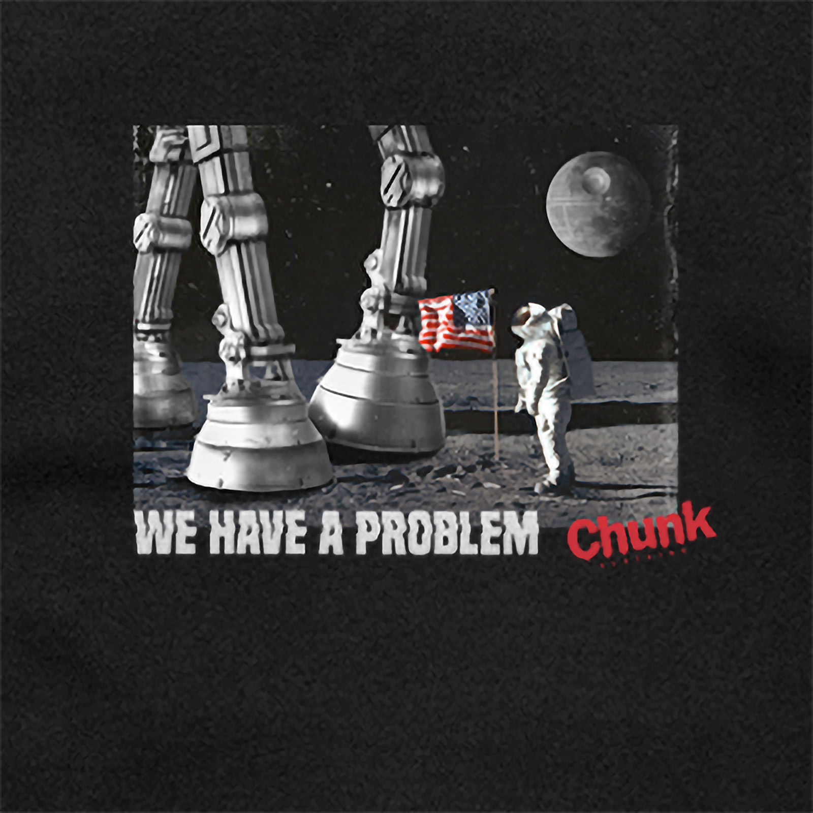 Houston We Have a Problem T-Shirt for Star Wars Fans Black