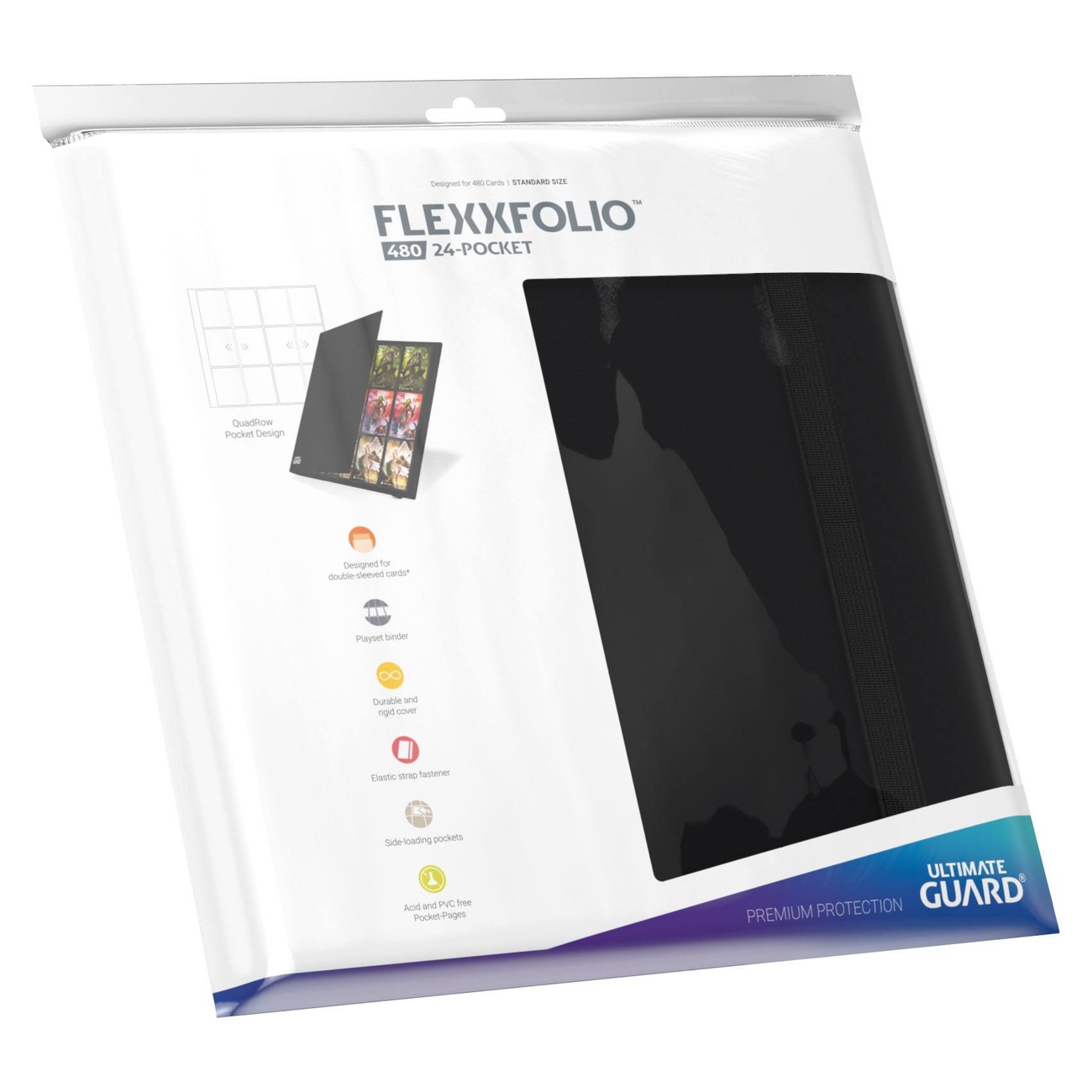 Ultimate Guard Flexxfolio 480 24-Pocket - Black