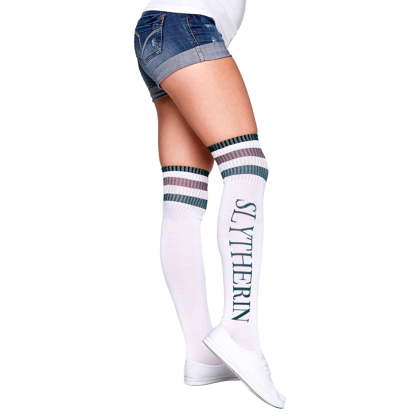 Harry Potter - Chaussettes montantes Slytherin