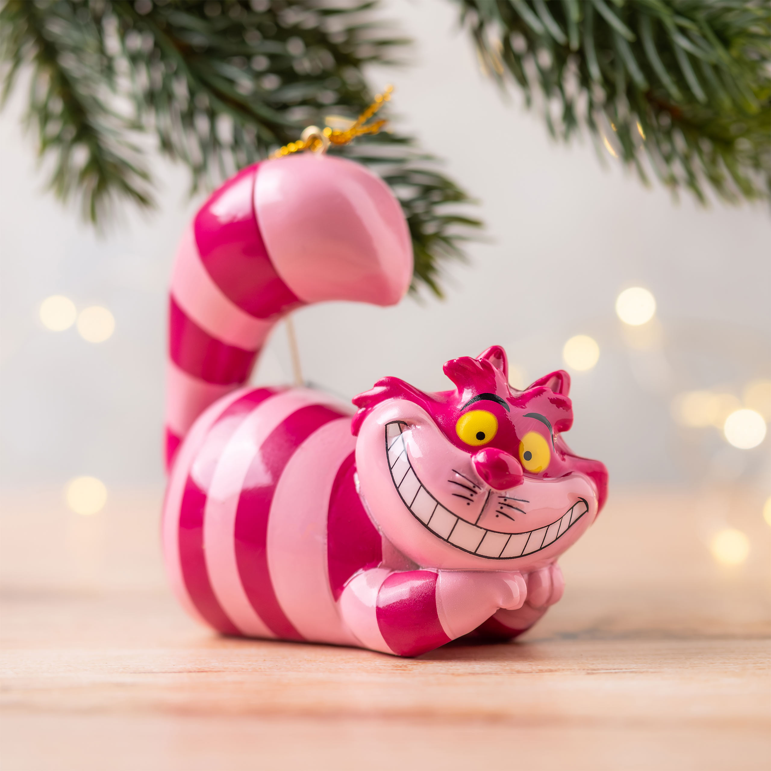 Alice nel Paese delle Meraviglie - Stregatto decorazione per albero di Natale