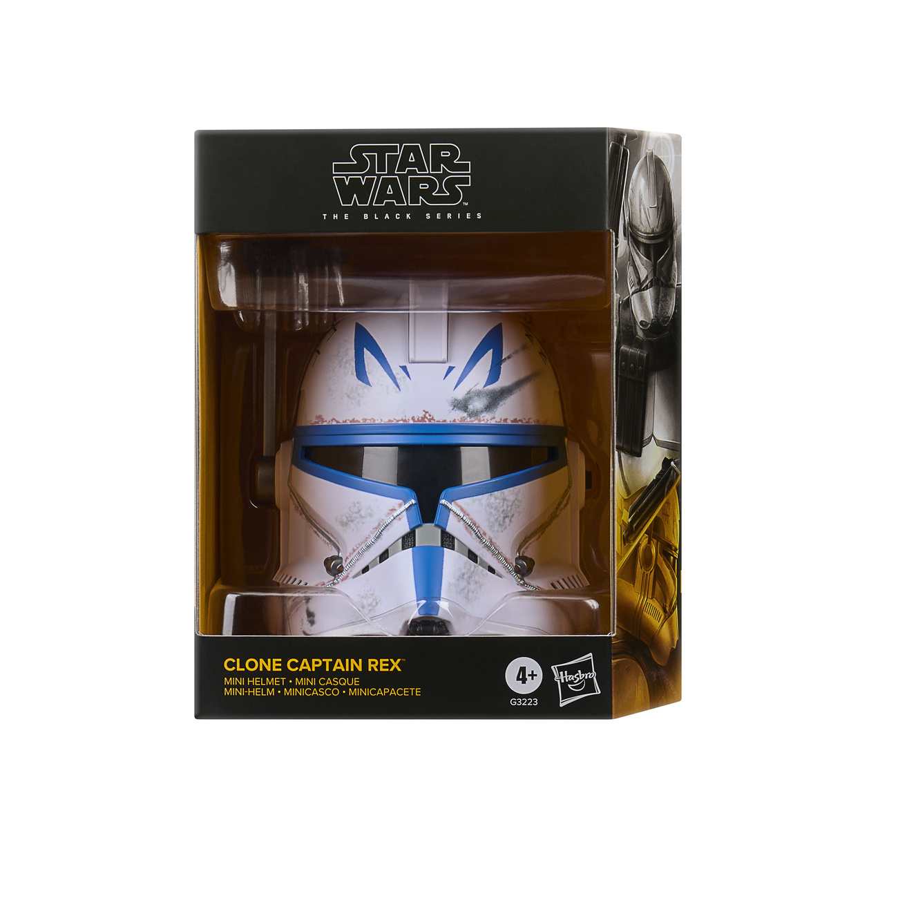 Star Wars - Replica mini elmo Captain Rex su base
