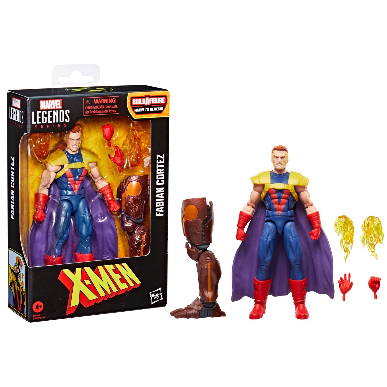 X-Men Marvel Legends actionfigur Fabian Cortez (BAF: Marvel's Nemesis) 15 cm