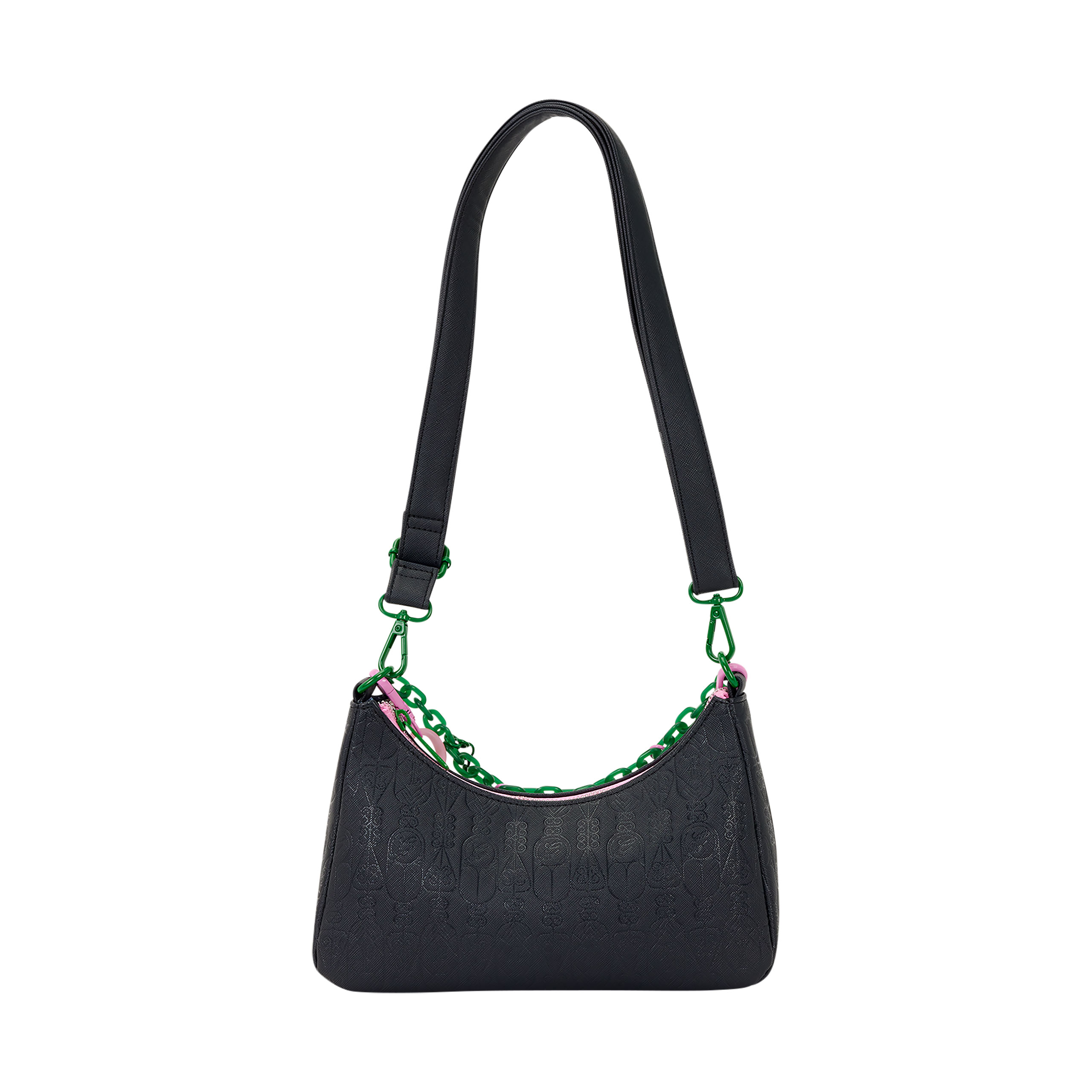 Wicked - torebka crossbody z zawieszkami