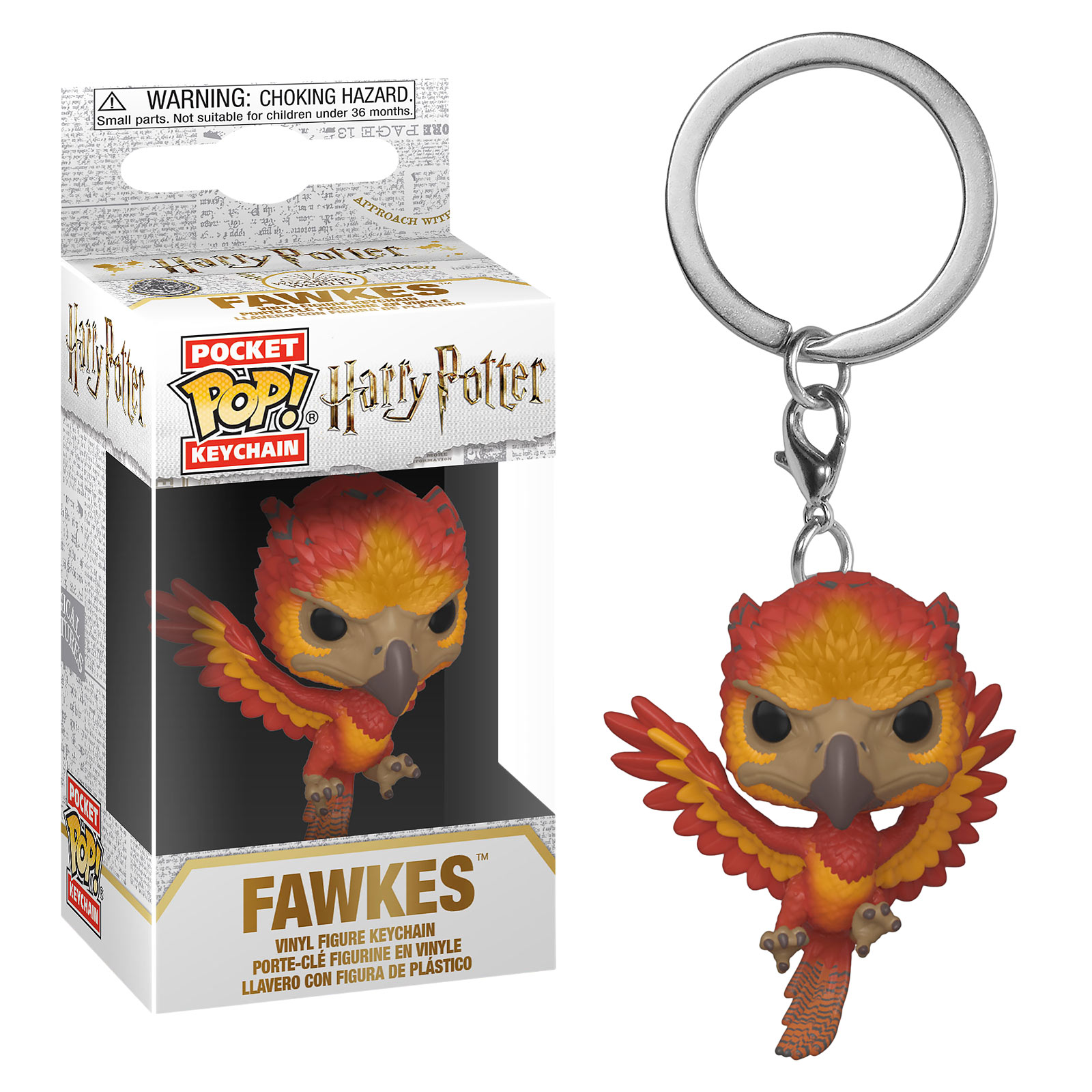 Harry Potter - Porte-clés Funko Pop Fawkes