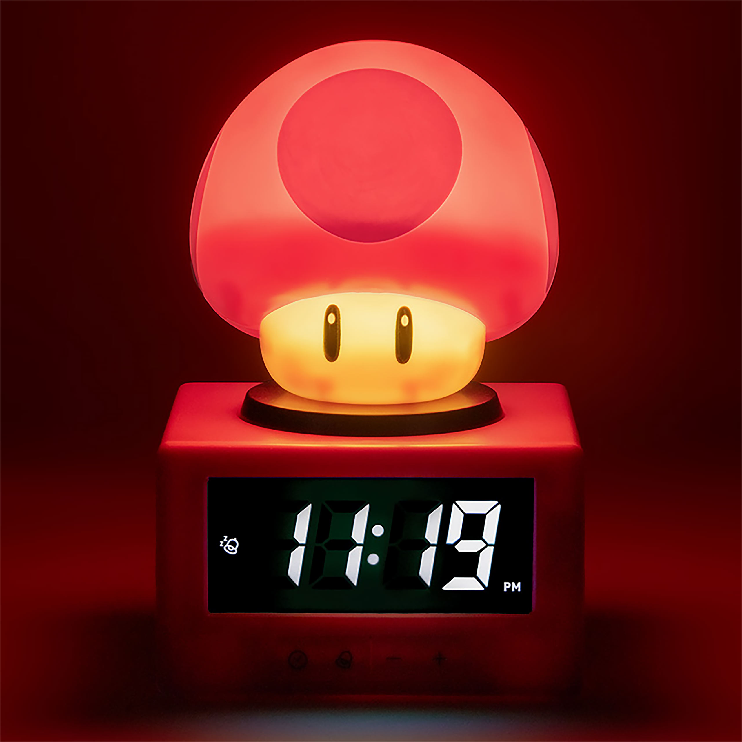 Super Mario - Reloj Despertador Súper Hongo