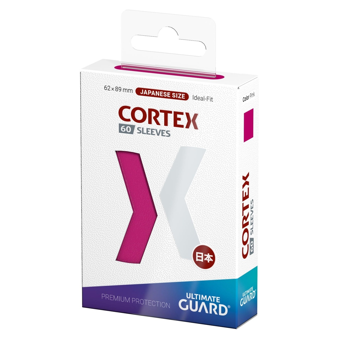 Ultimate Guard Cortex Sleeves japansk storlek (60) - Rosa