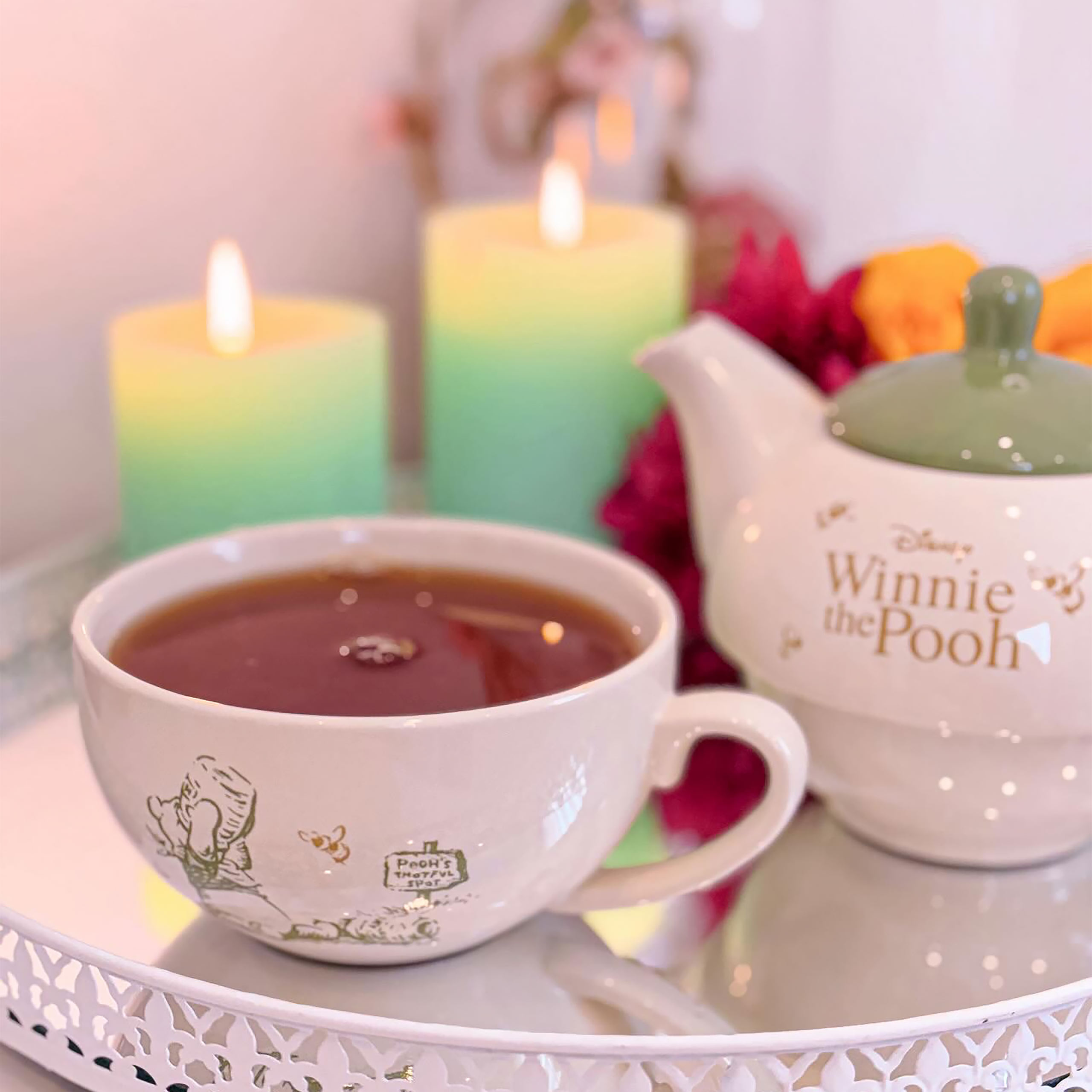 Winnie Puuh - Teekanne mit Tasse