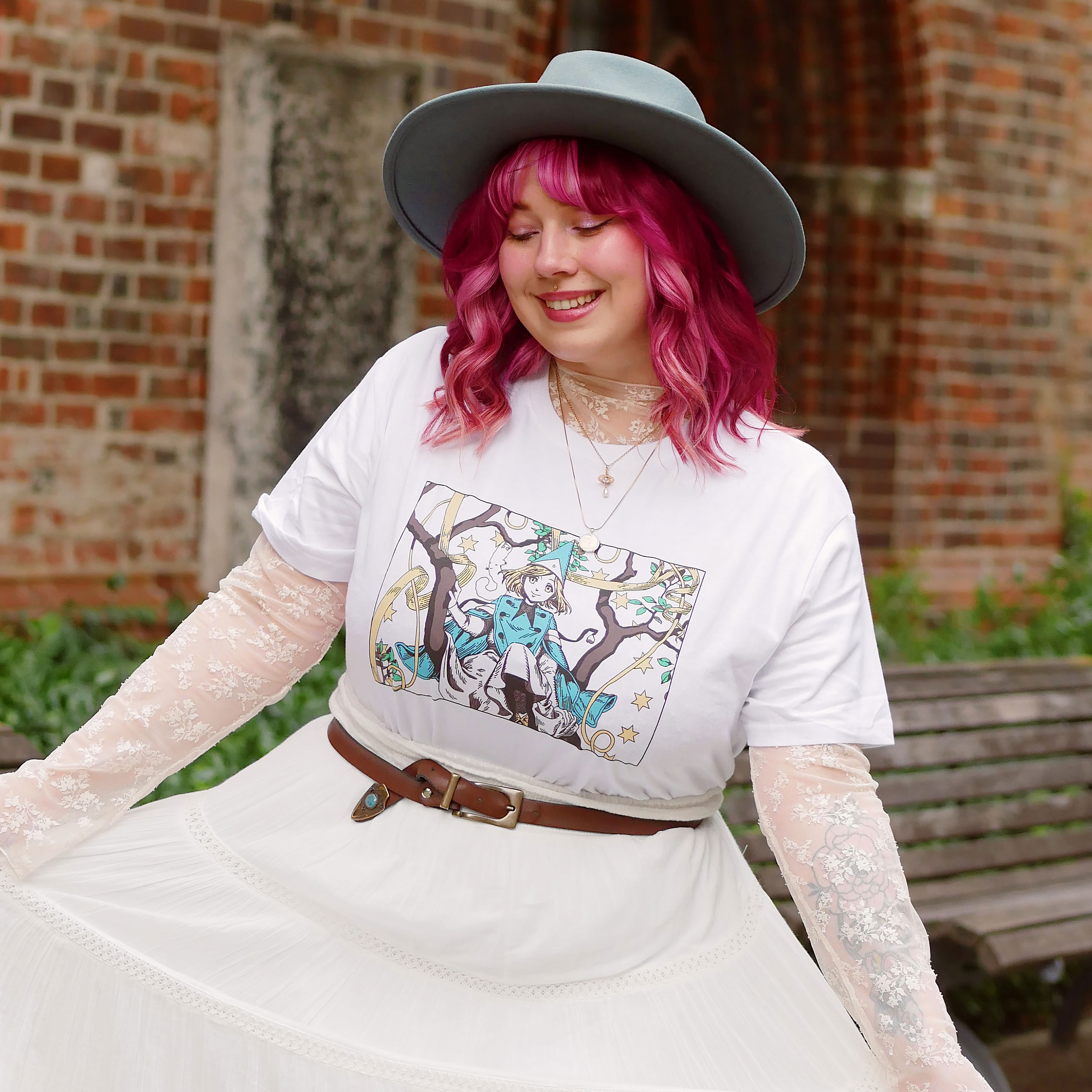 T-shirt for Coco and Atelier of Witch Hat Fans Limited Edition white