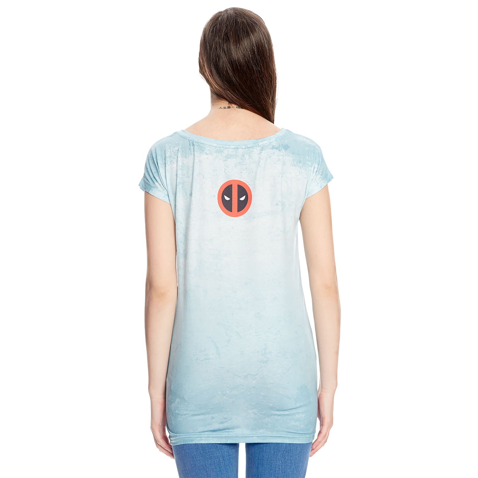 Deadpool - T-shirt fille Bang Loose Fit bleu