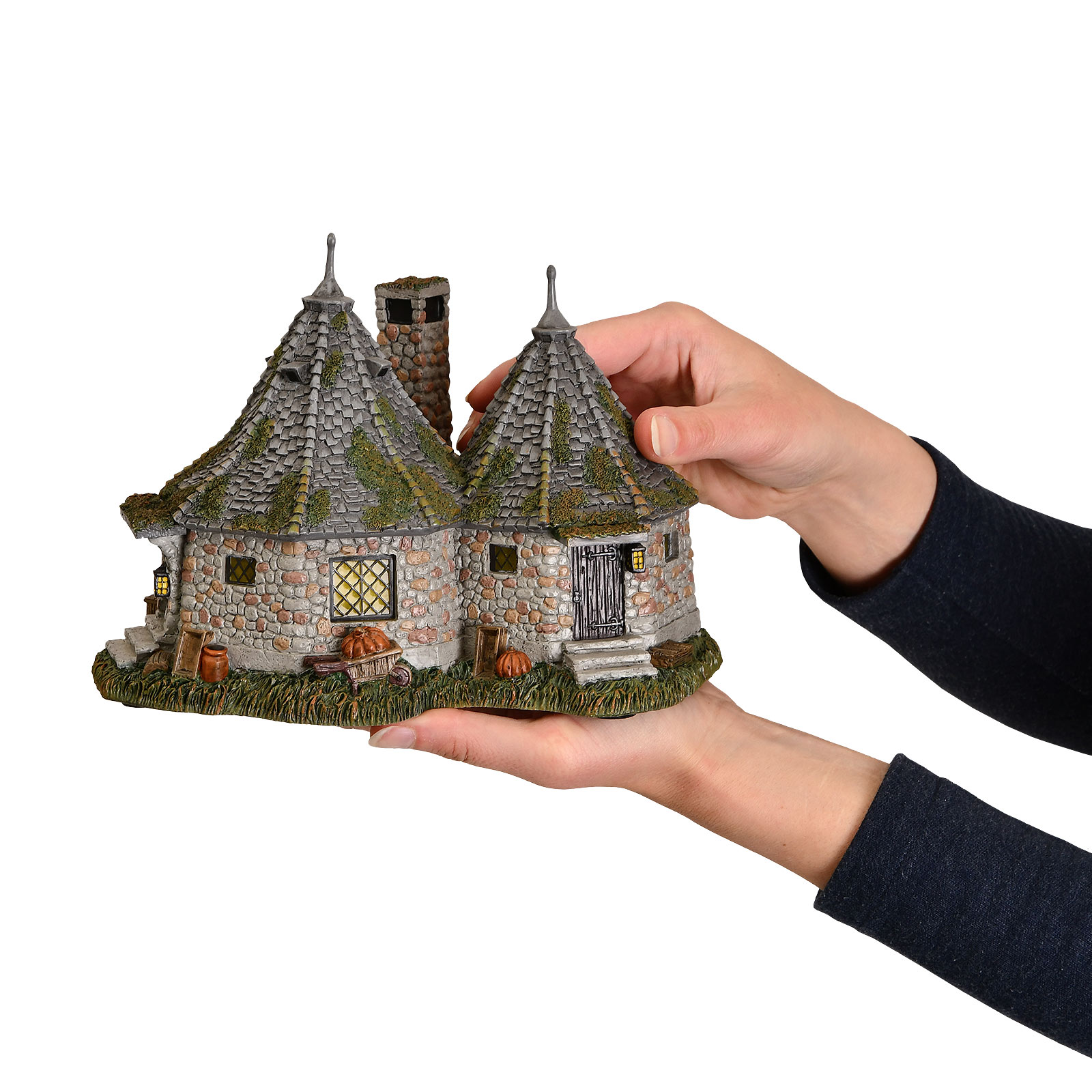 Hagrids Hut Miniatuur Replica met Verlichting - Harry Potter