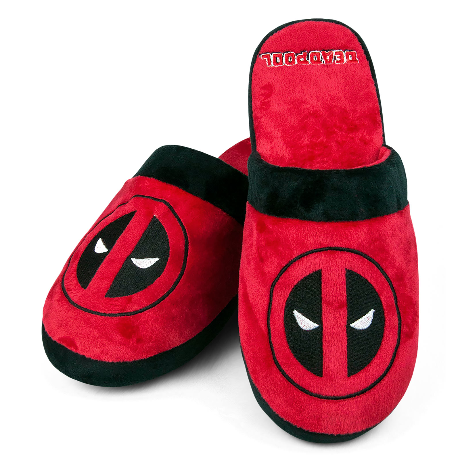Deadpool - Chaussons en peluche avec logo