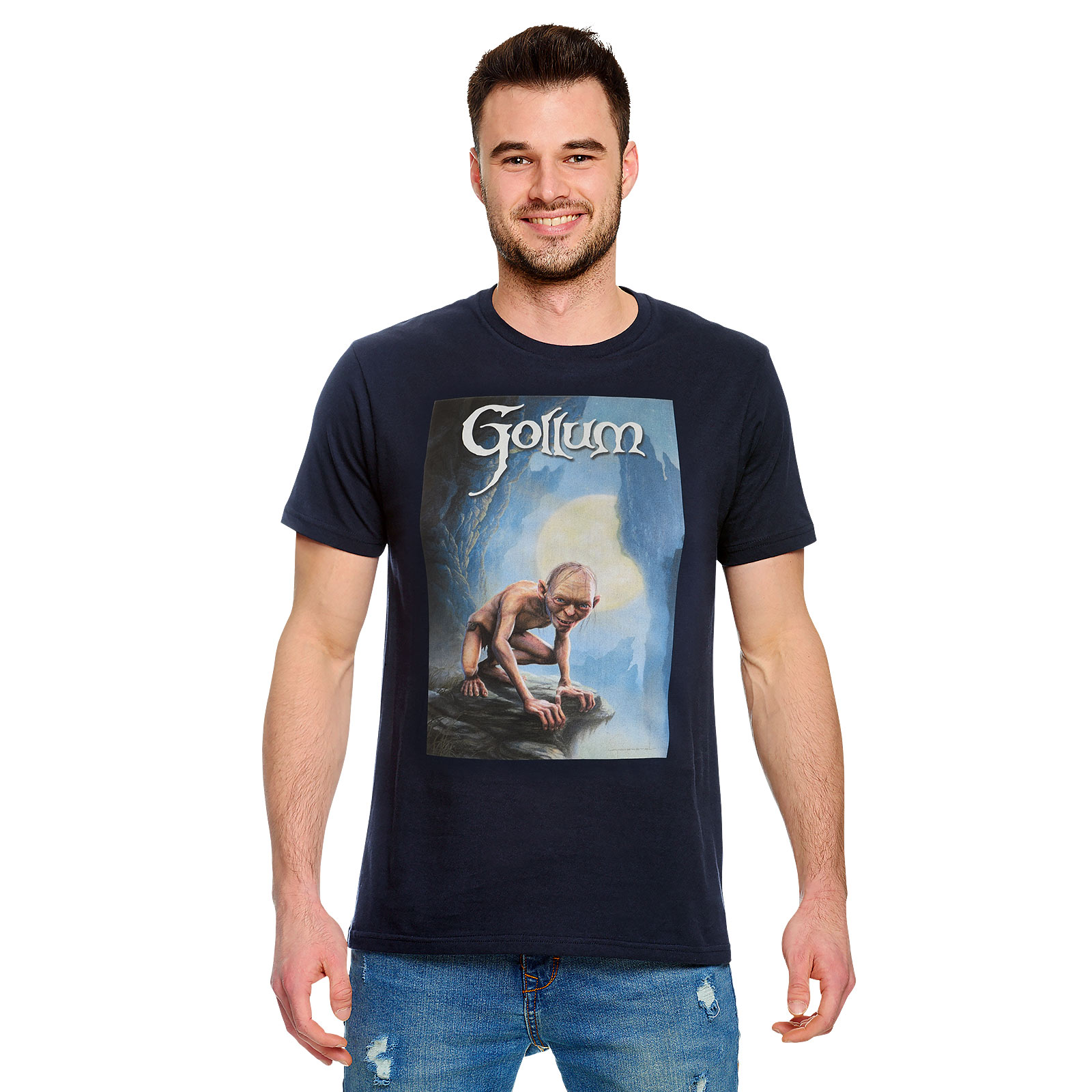 Herr der Ringe - Gollum T-Shirt blau