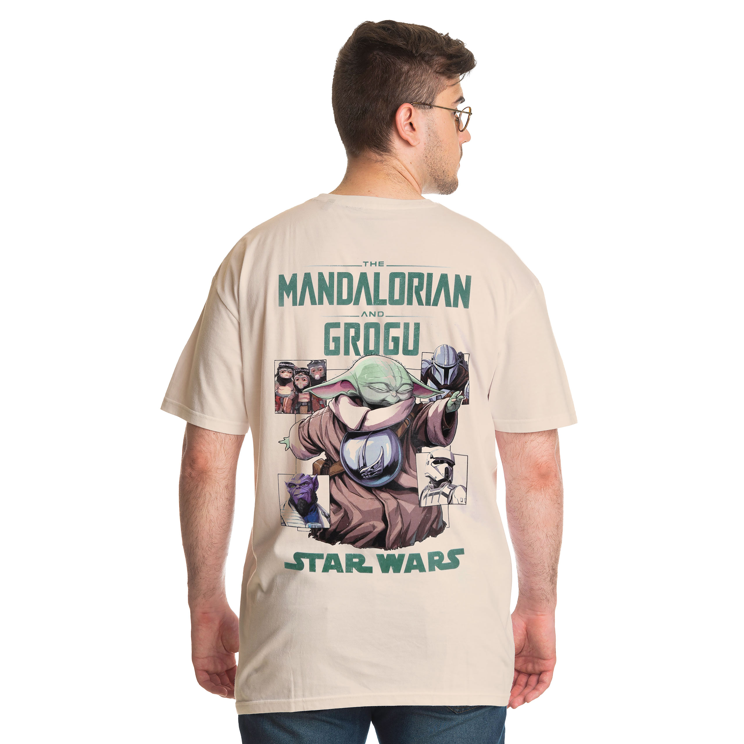 Mando and Grogu T-Shirt - Star Wars The Mandalorian