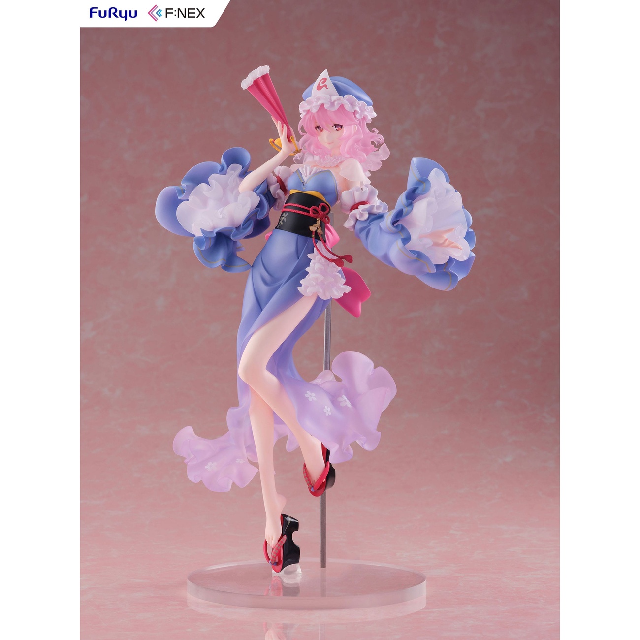 Touhou Project Statue 1/6 Yuyuko Saigyouji illustratie door Ideolo 30 cm