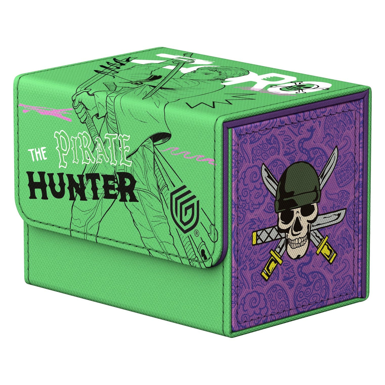 One Piece - Zoro Ultimate Guard Sidewinder 80+ Xenoskin Samlarkortslåda