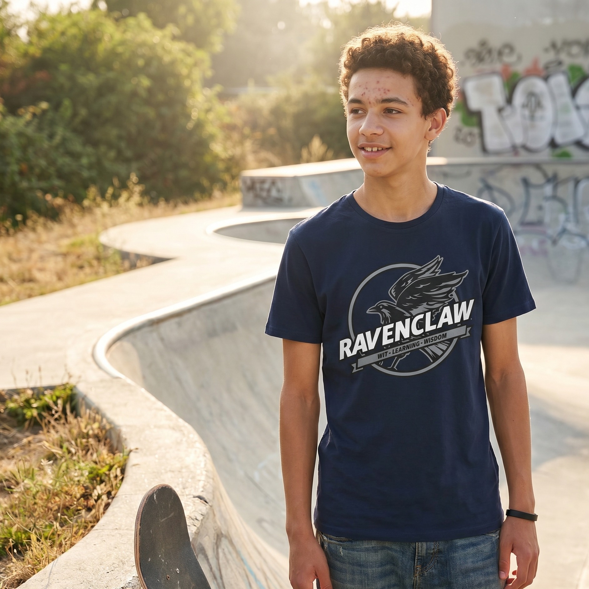 Ravenclaw House Values T-Shirt blue - Harry Potter