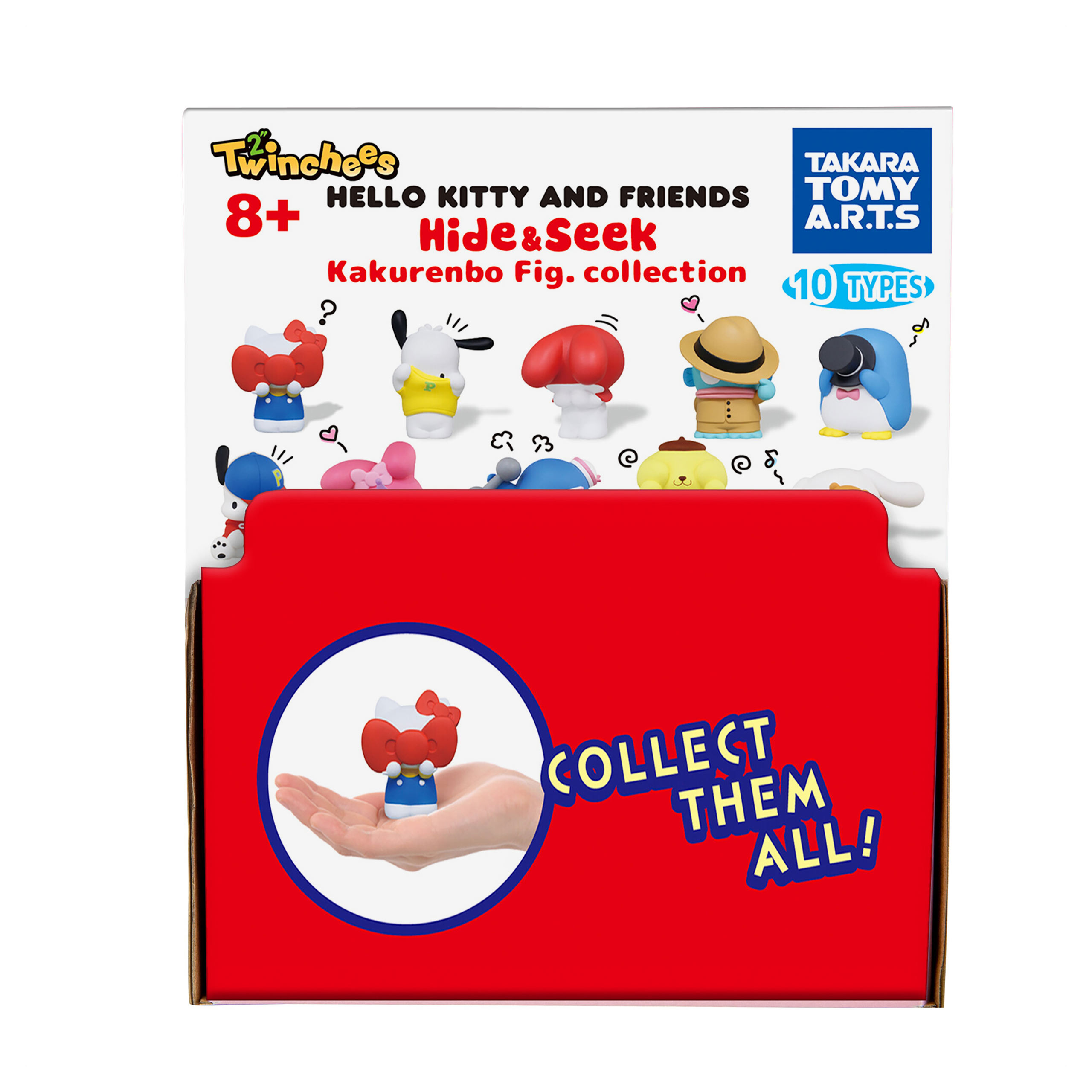 Sanrio - Hello Kitty & Friends Hide 'n' Seek Mystery Twinchees Figure Display E1089478