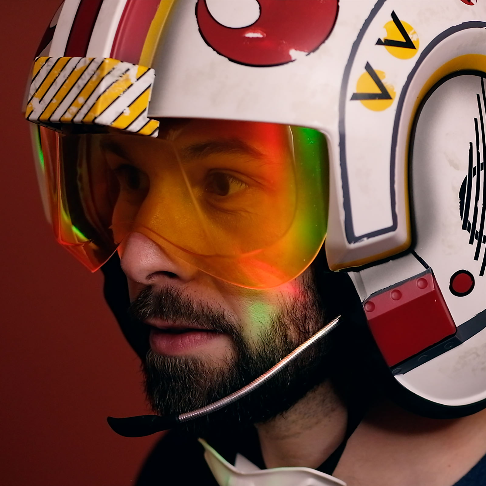 Star Wars - Réplique du casque de Luke Skywalker avec effets de lumière et de son