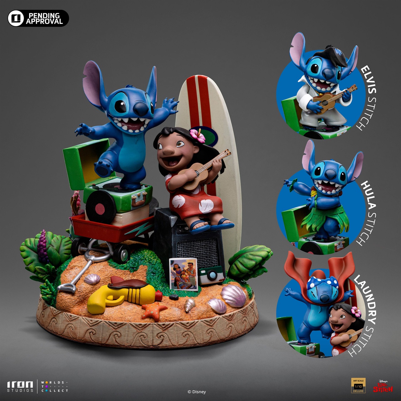 Lilo & Stitch Figurka Deluxe Art Scale 1/10 Lilo & Stitch 20 cm