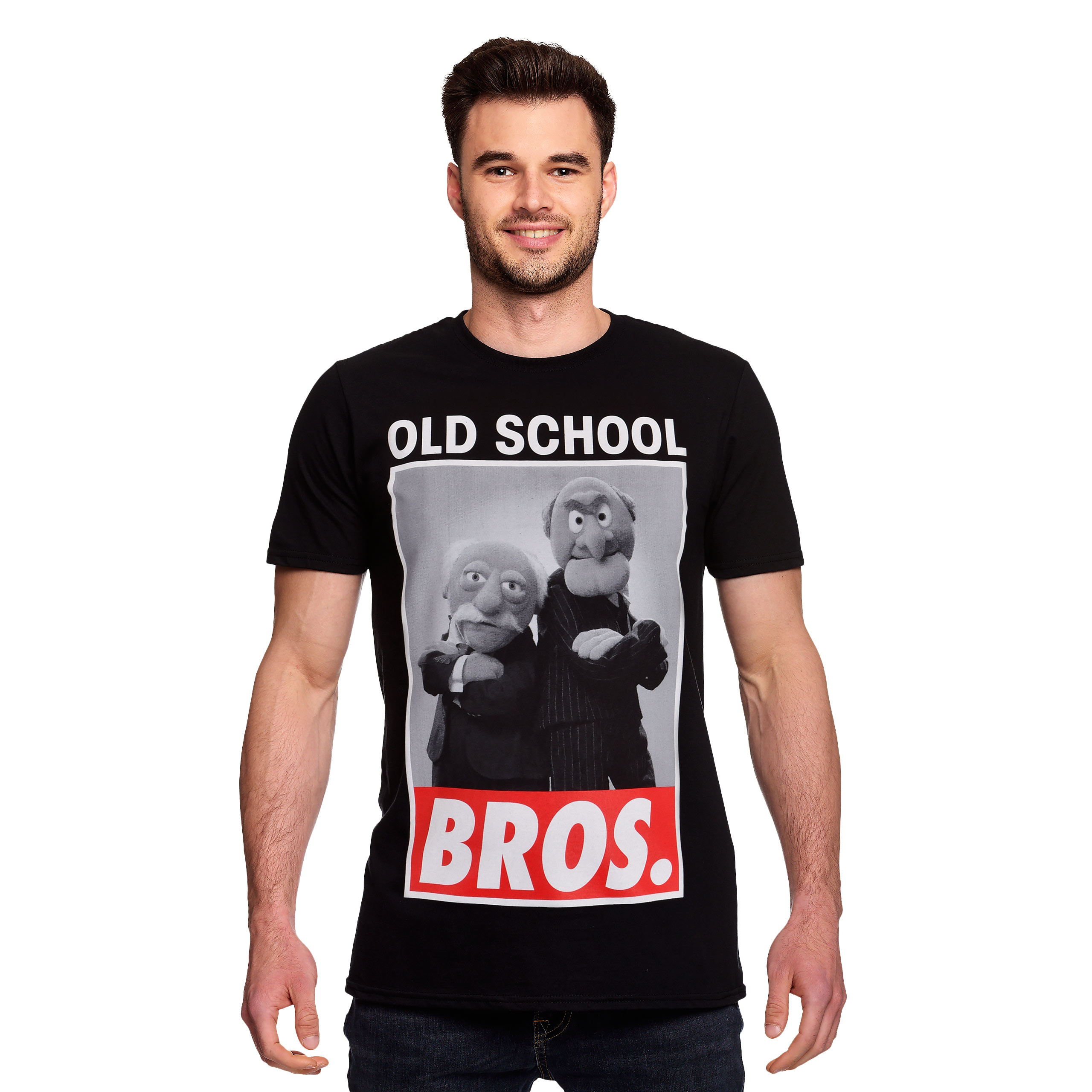 Muppets - Old School Bros. T-Shirt schwarz