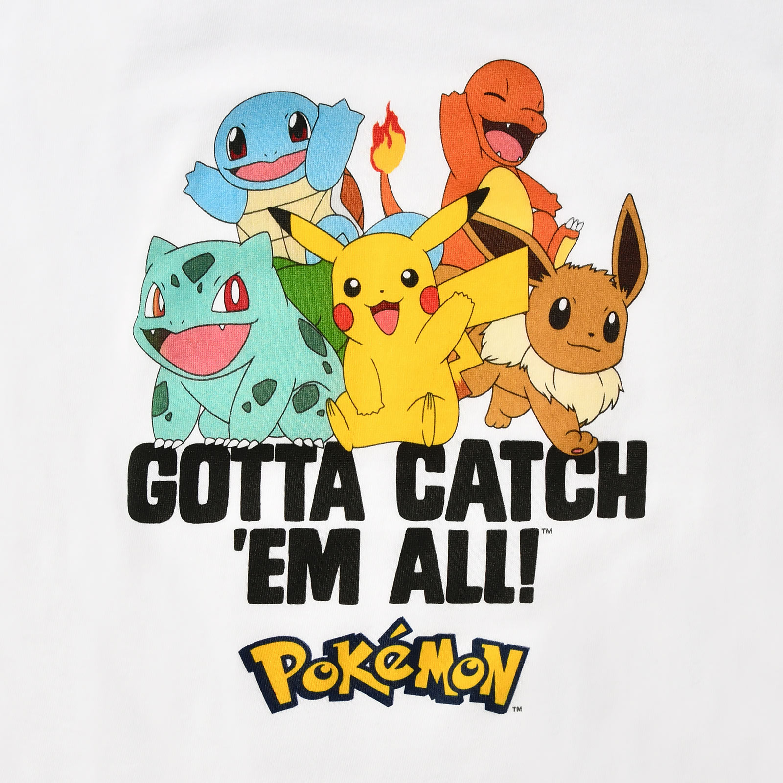 Pokemon - Gotta Catch Em All Maglietta per bambini bianca