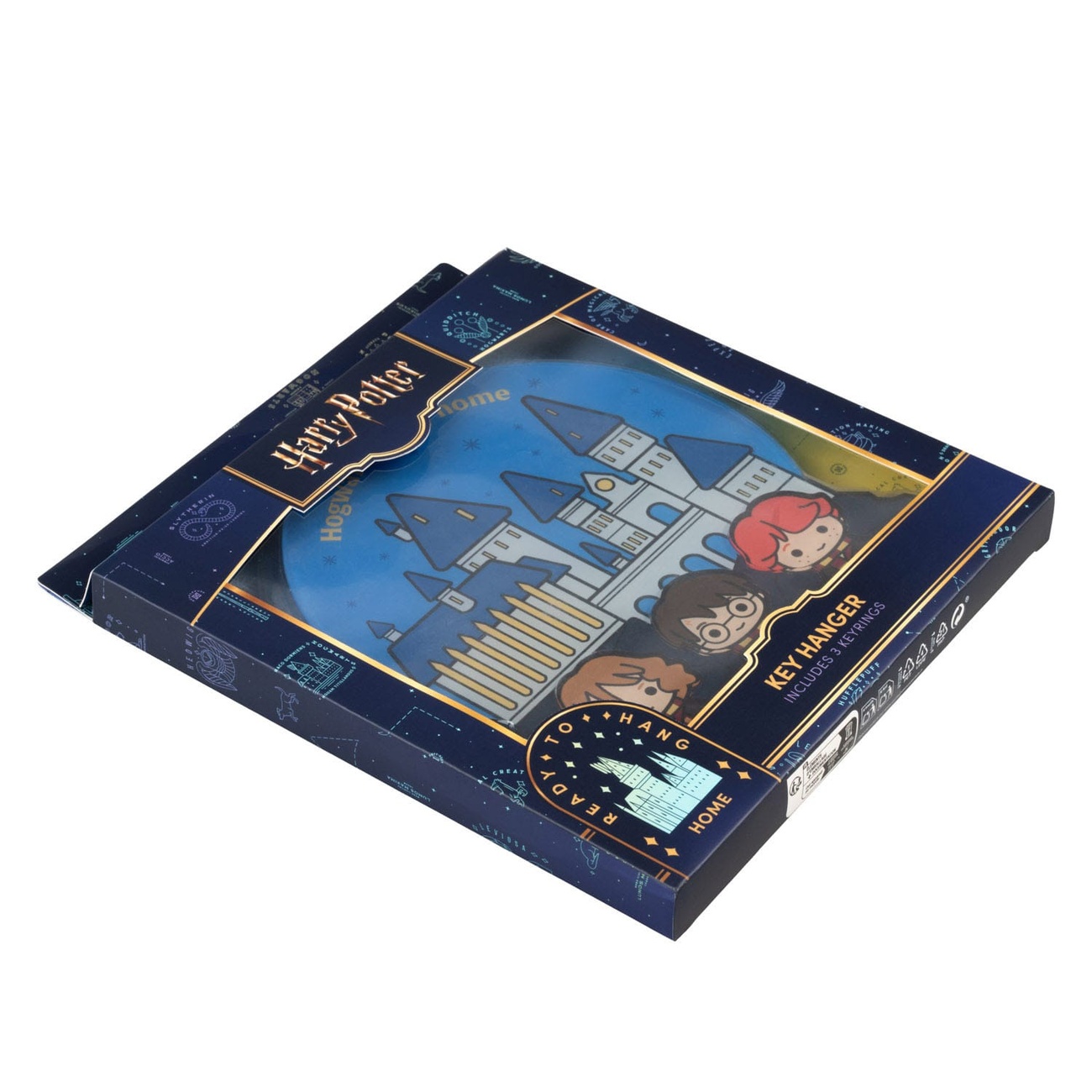 Harry Potter Key Rack incl. 3 Keyrings