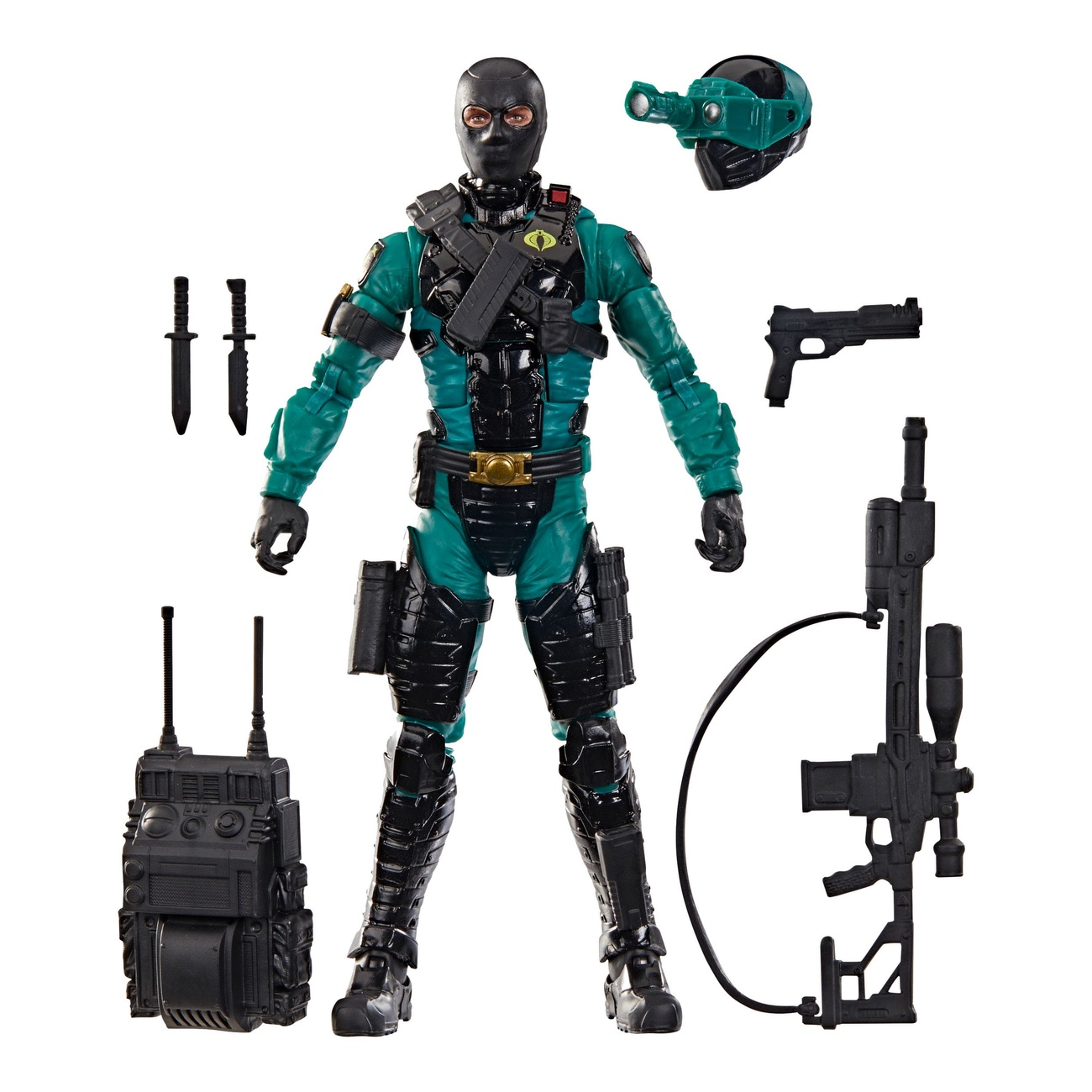 Figura de acción G.I. Joe Classified Series Night-Viper 15 cm