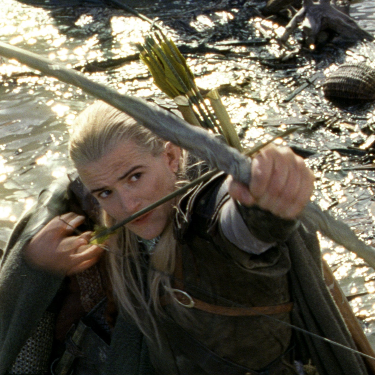 In de Ban van de Ring - Legolas miniatuurstandbeeld