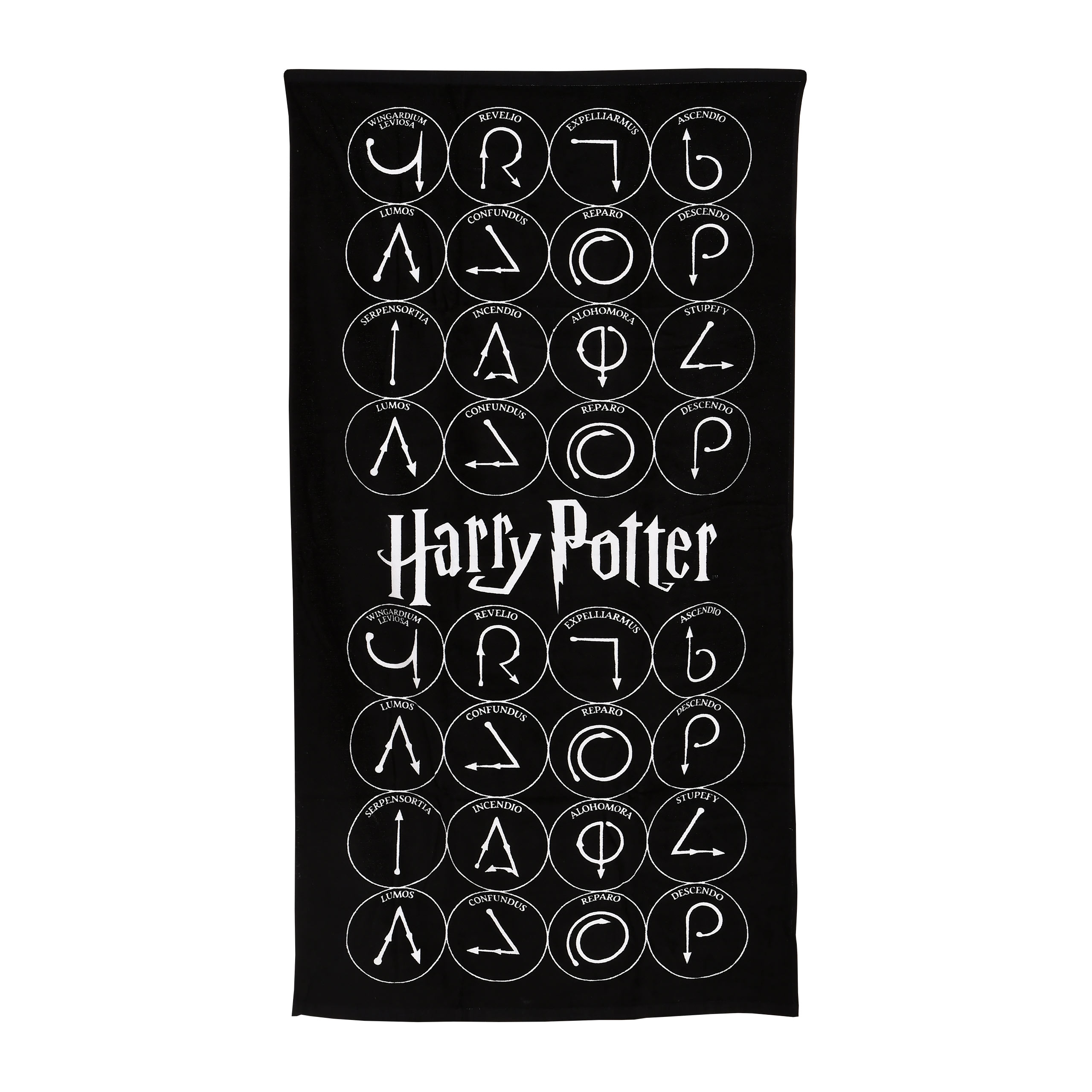 Harry Potter - Serviette de bain sorts magiques