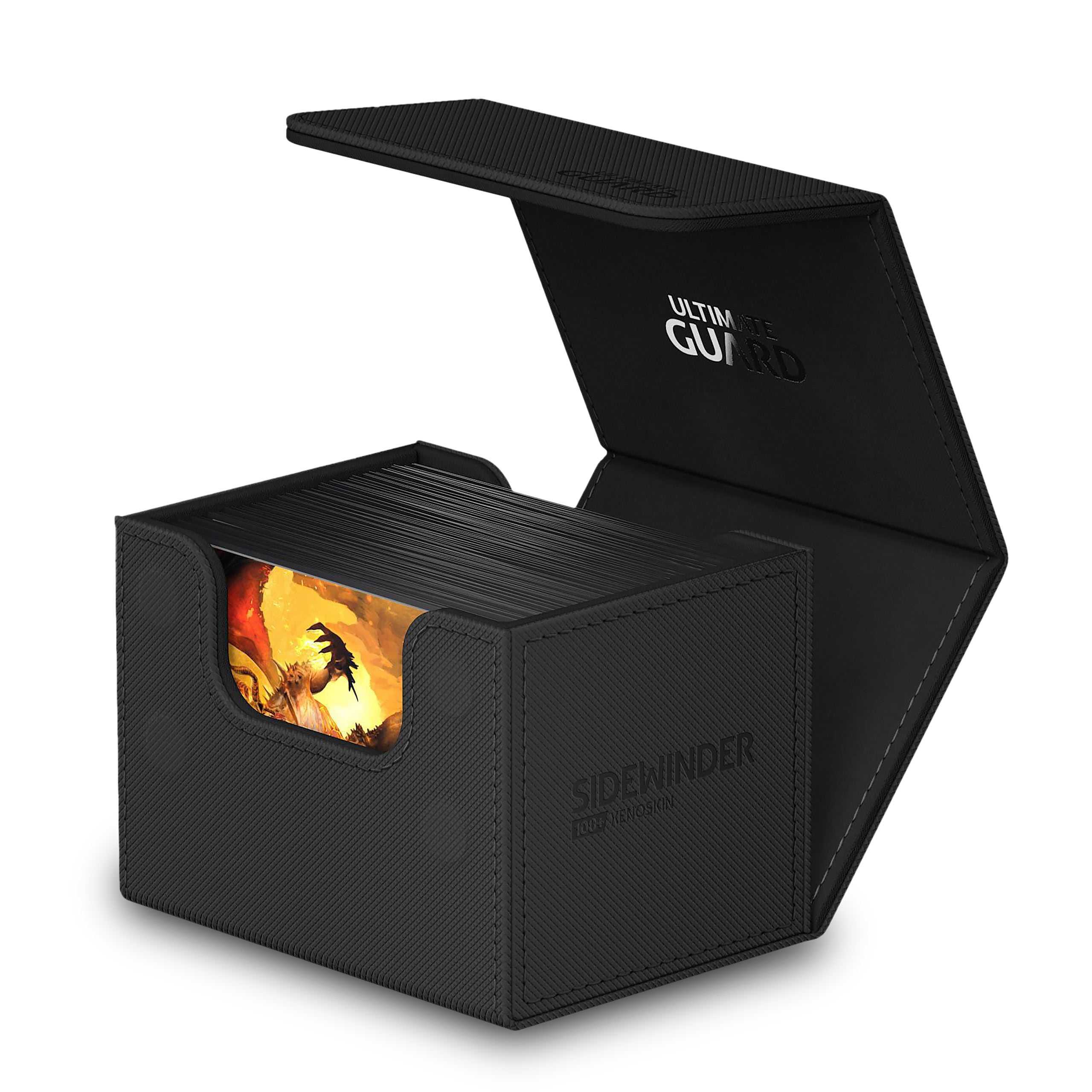 Ultimate Guard black collection card box for 100 cards