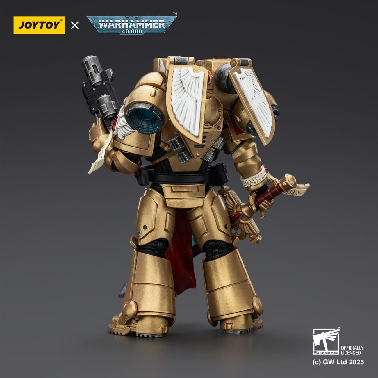 Warhammer 40,000: Combat Patrol Blood Angels Action Figure Sanguinary Guard 1 with Inferno Pistol and Encarmine Blade 20 cm