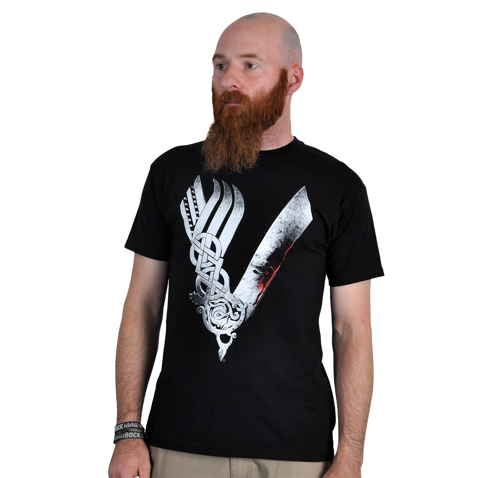 Vikings - Logo T-Shirt zwart