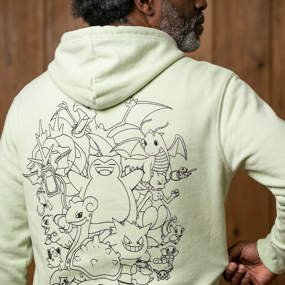 Pokemon - Bluza z kapturem All Stars